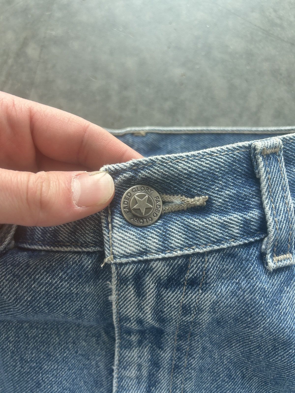 Faded Glory × Vintage Vintage Y2K Faded Glory Jean Shorts Size US 30 / EU 46 - 5 Thumbnail