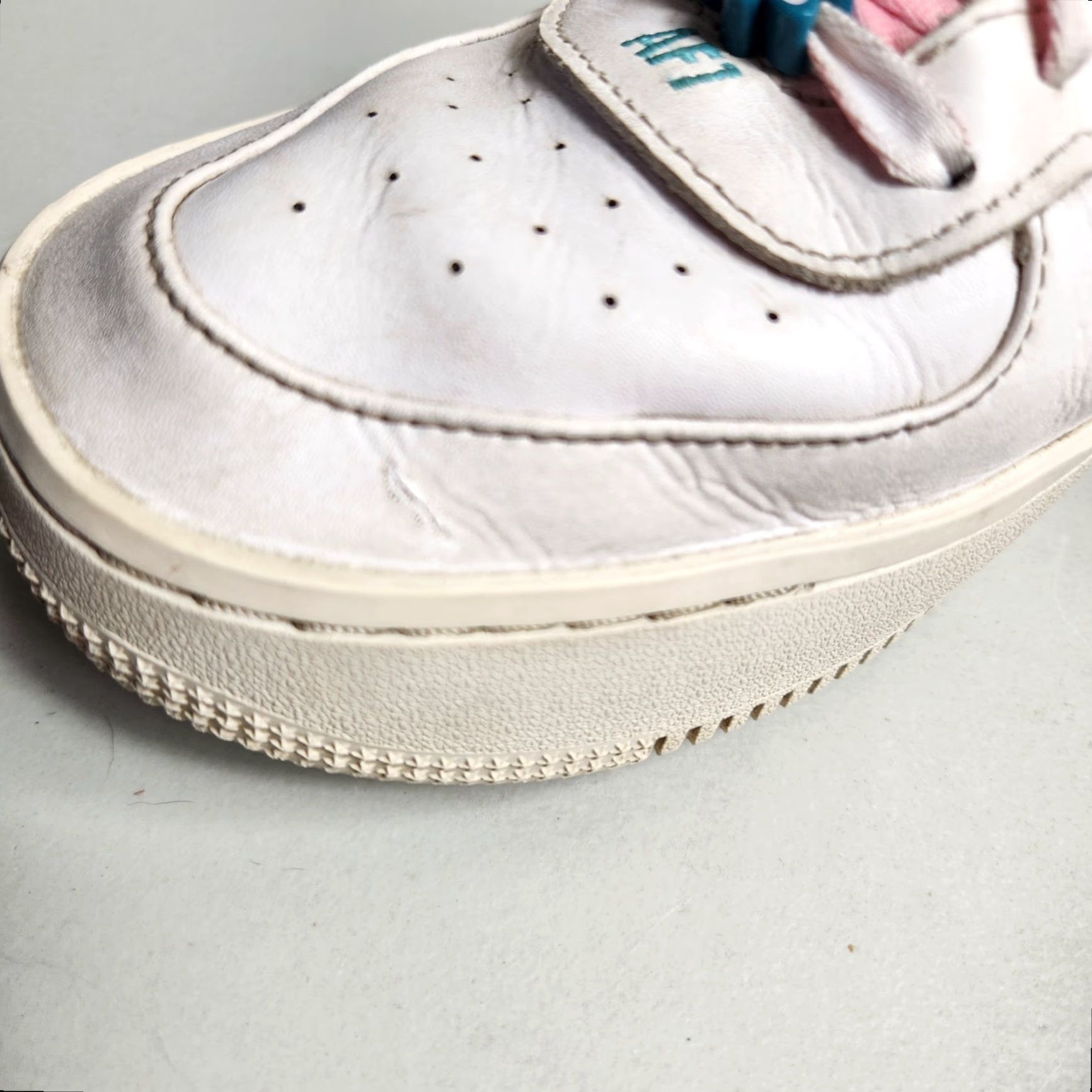 Nike Nike Air Force 1 Sneaker Womens 11 DZ5197-100 White Pastel Size US 11 / IT 41 - 6 Thumbnail