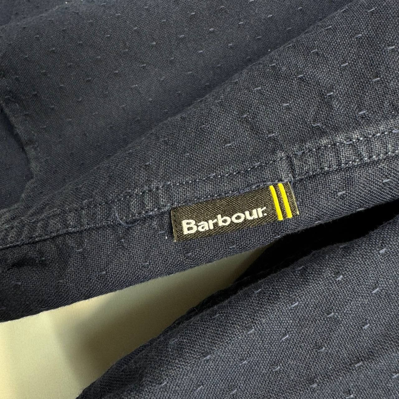 Barbour Barbour Button Up Shirt Navy Blue Casual Cotton Mens Size M Size US M / EU 48-50 / 2 - 3 Thumbnail