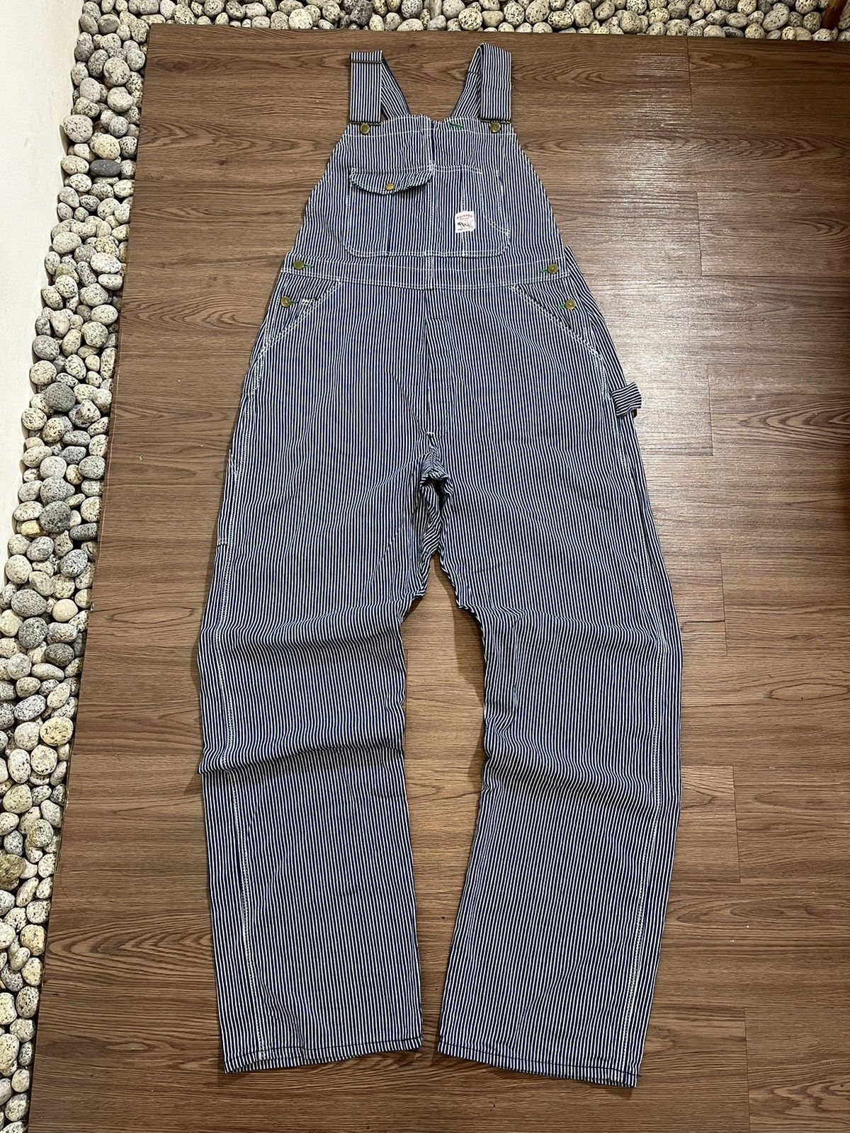 Pointer Vintage Hickory Stripe Carpenter Overalls