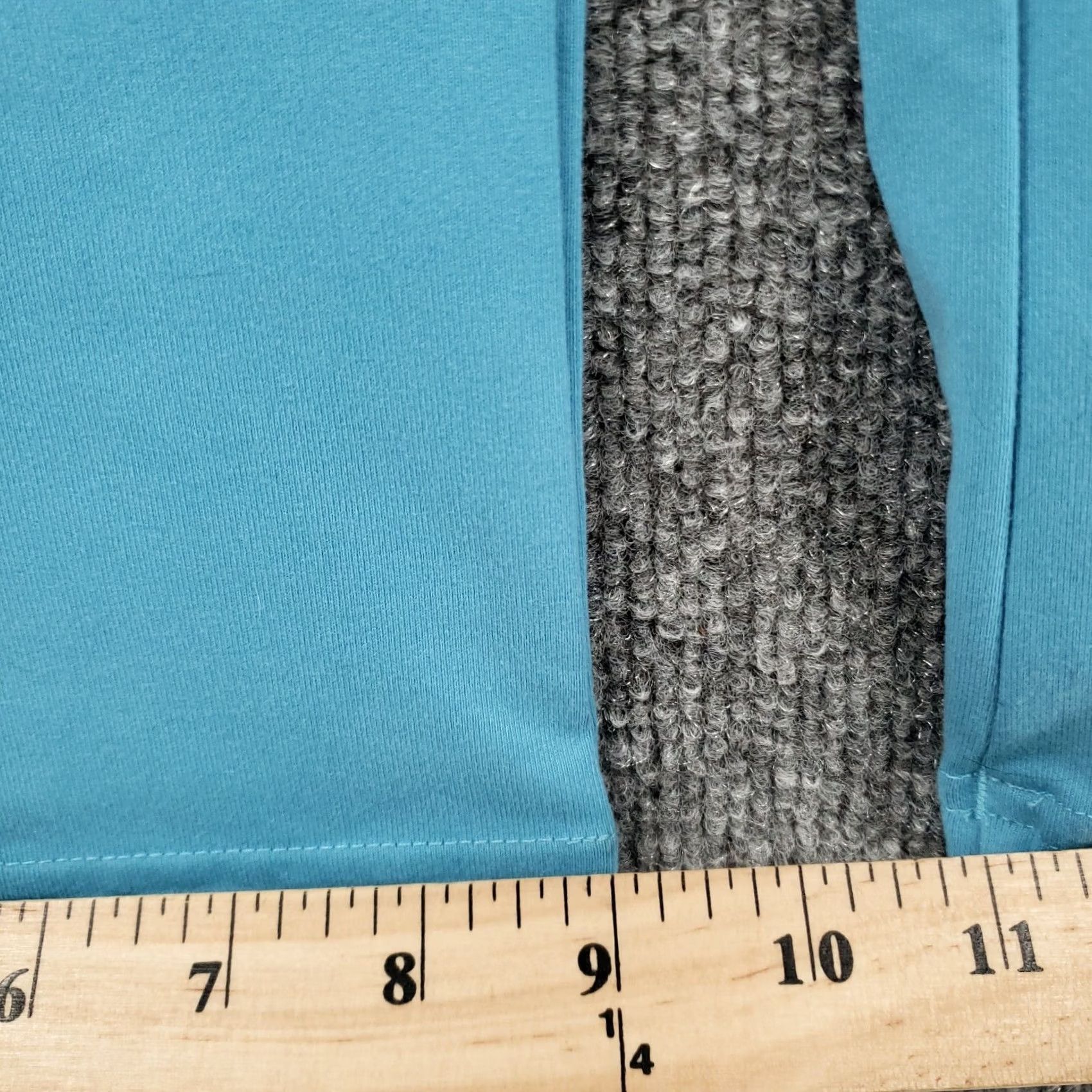 Prana Prana Leggings Womens Medium Blue Cropped Low Rise Straight Pull On Size 32" / US 10 / IT 46 - 3 Thumbnail