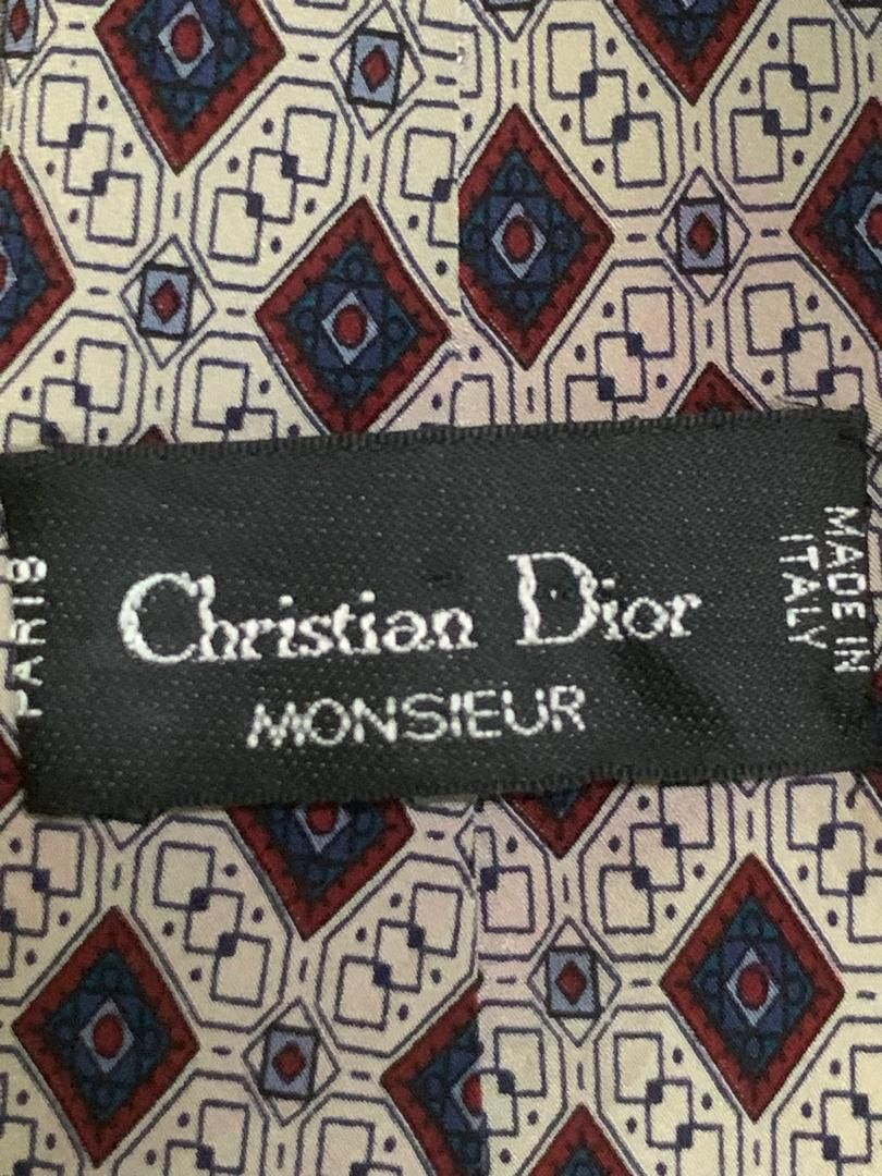 Christian Dior Monsieur × Designer Rare Design Vintage Christian Dior Monsieur Ties Size ONE SIZE - 4 Thumbnail