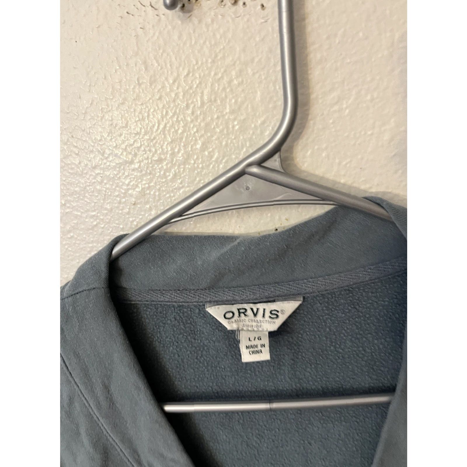 Orvis Orvis Sweater Mens Large Gray Long Sleeve V-Neck Shirt Pullover Classic Outdoor Sports All Seasons Size US L / EU 52-54 / 3 - 2 Thumbnail