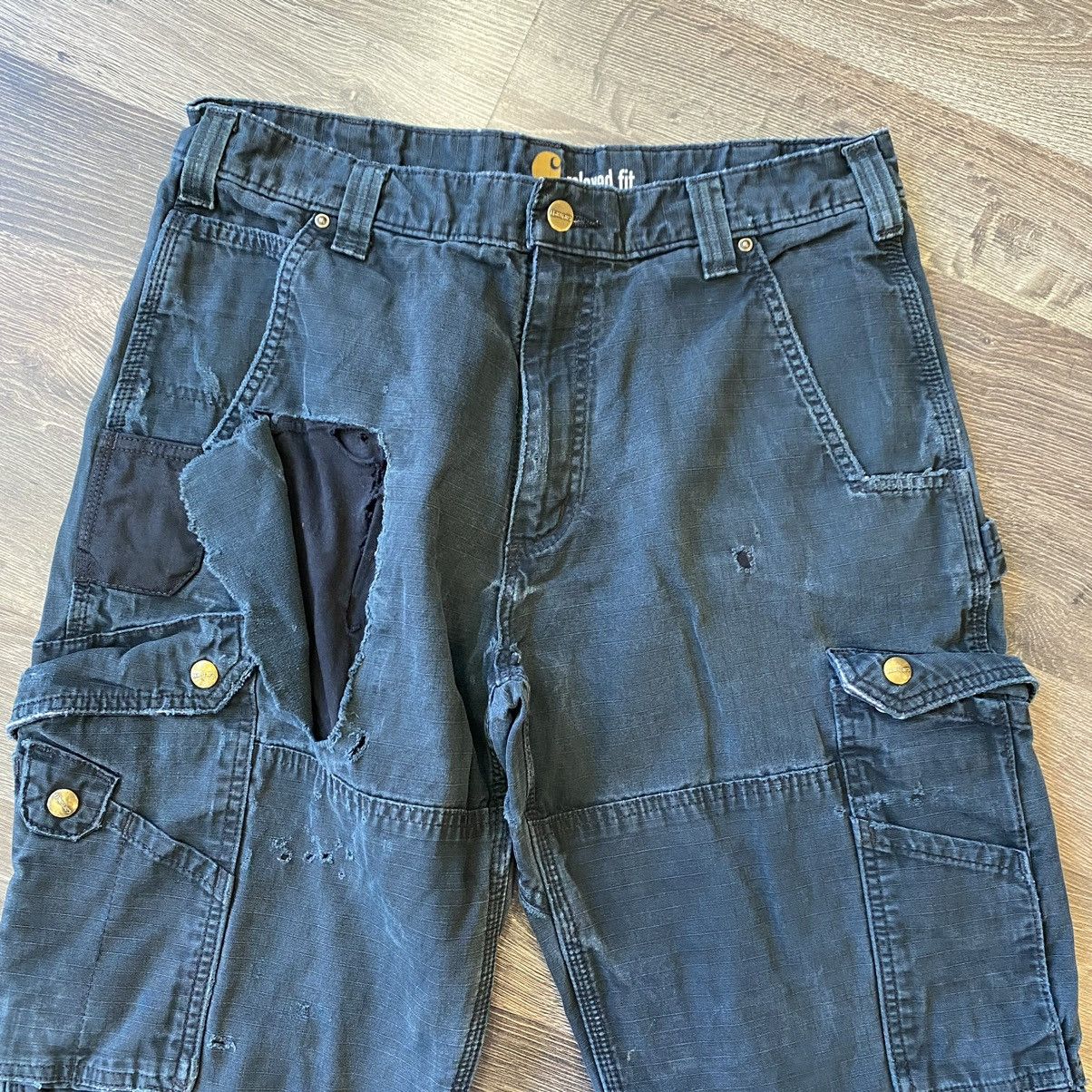 Carhartt × Vintage Carhartt cargo carpenter workwear pants Size US 33 - 7 Thumbnail