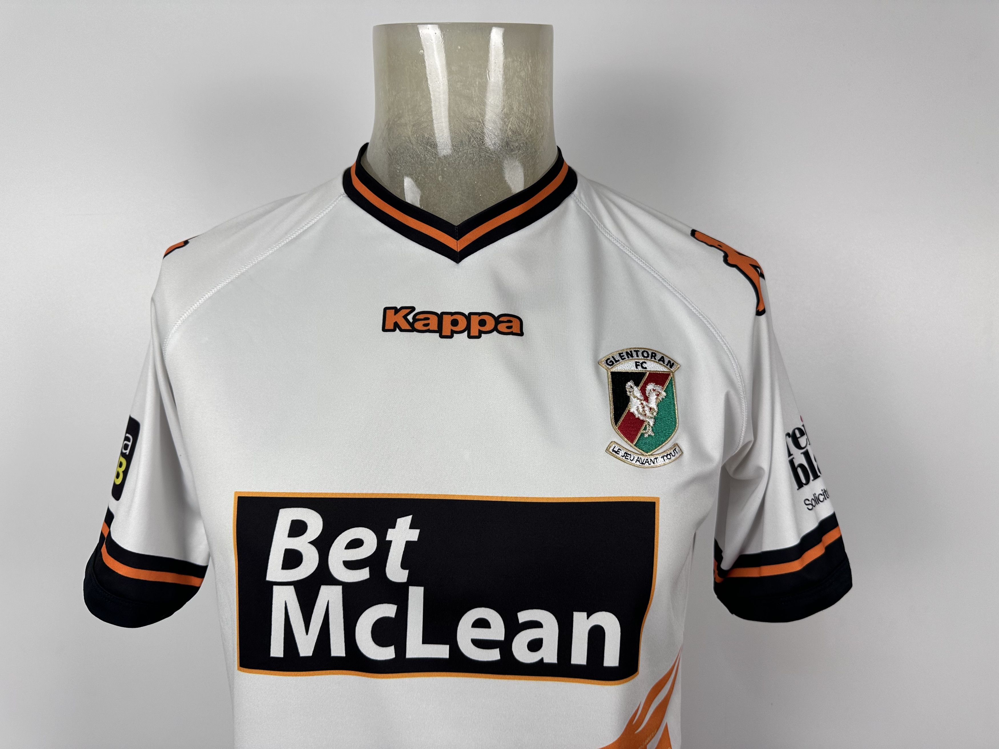Kappa Glentoran 2015 2016 Football Shirts Soccer Jersey Kappa Sz L Size US L / EU 52-54 / 3 - 3 Thumbnail