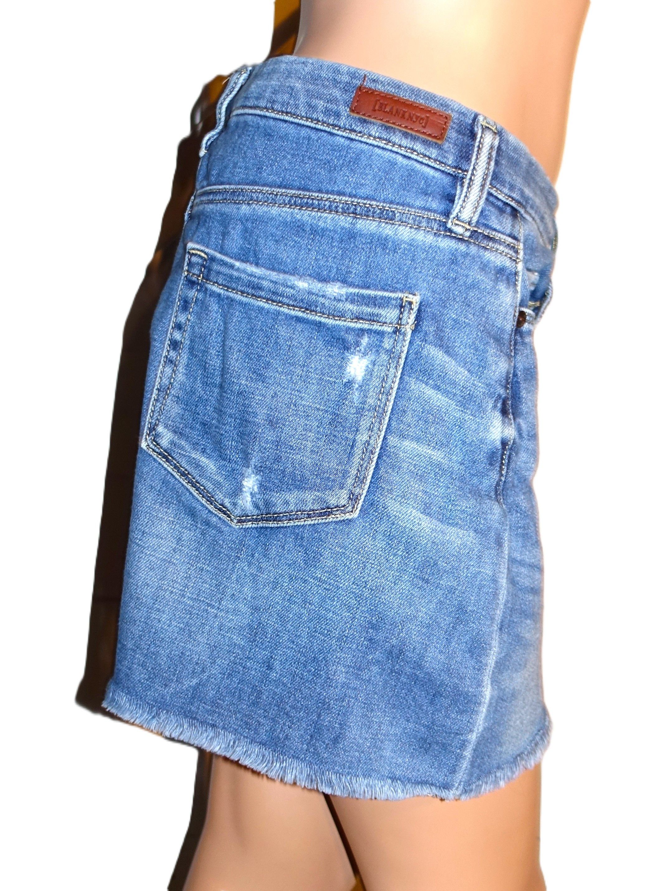 BLANKNYC Blank NYC Denim Jean Skirt W27 Size 27" / US 4 / IT 40 - 6 Thumbnail