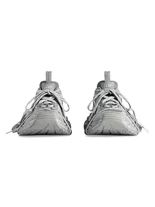Balenciaga o1w1db10526 3XL Reflective Sneakers in Grey Size US 10 / IT 40 - 4 Thumbnail