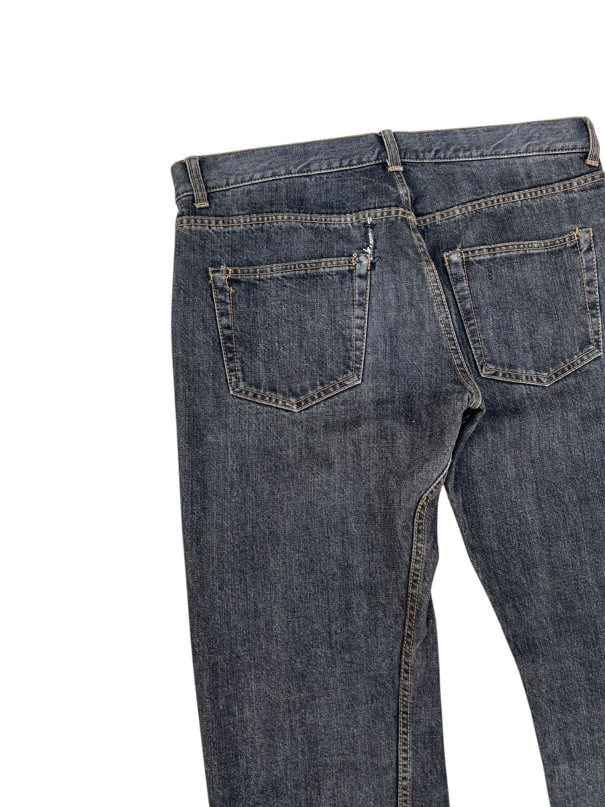 Comme des Garcons Homme 2005 CDGH AD2005 Black Denim Selvedge Jeans Size US 32 / EU 48 - 16 Thumbnail