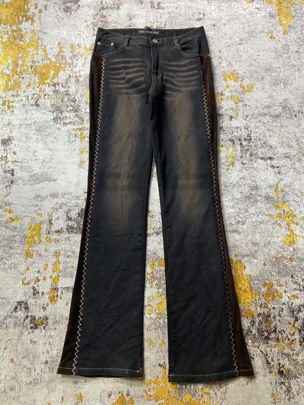 00s Tornado Mart python コーティング フレアパンツ 00s Tornado Mart python コーティング フレアパンツ パンツ 00s