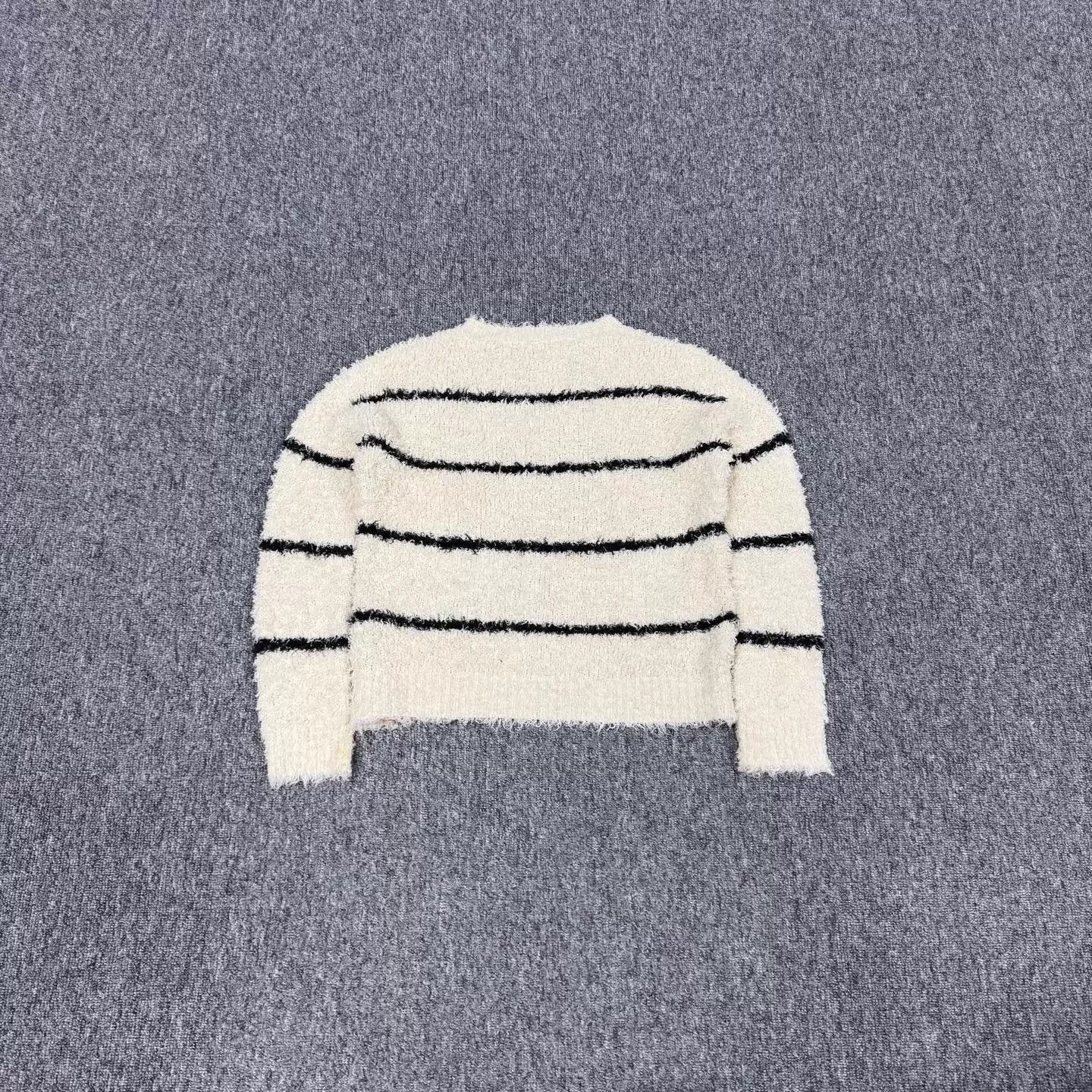 Brunello Cucinelli Brunello Cucinelli BC knit crewneck sweater stripe XS 99 new Size XS / US 0-2 / IT 36-38 - 2 Thumbnail