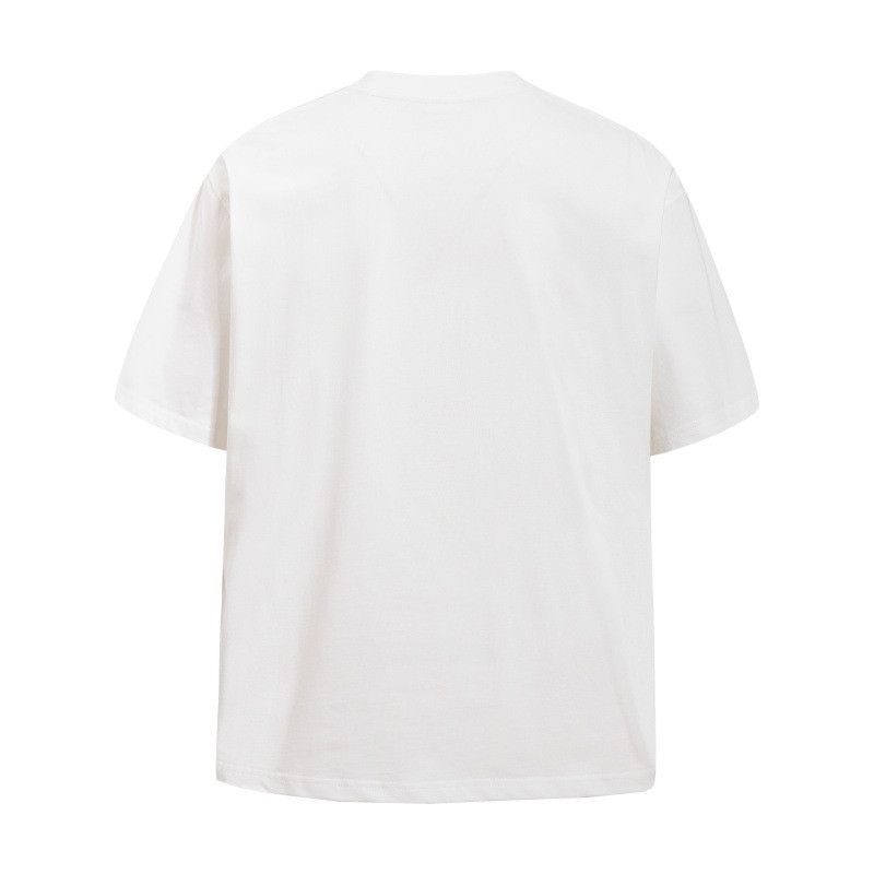 Japanese Brand Men's Loose-Fit Hip-Hop T-Shirt with Green Pepper Pattern Size US M / EU 48-50 / 2 - 2 Thumbnail