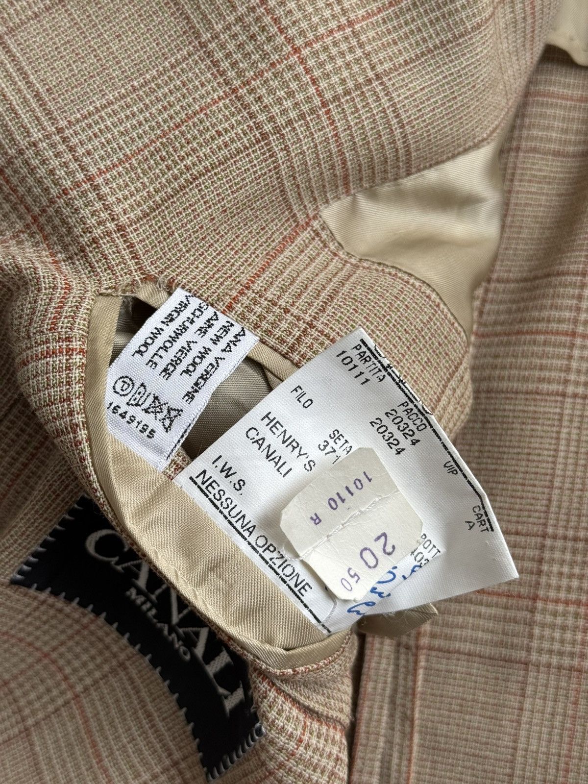 Canali Canali Milano men's blazer – Henry S model Size 50R - 11 Thumbnail