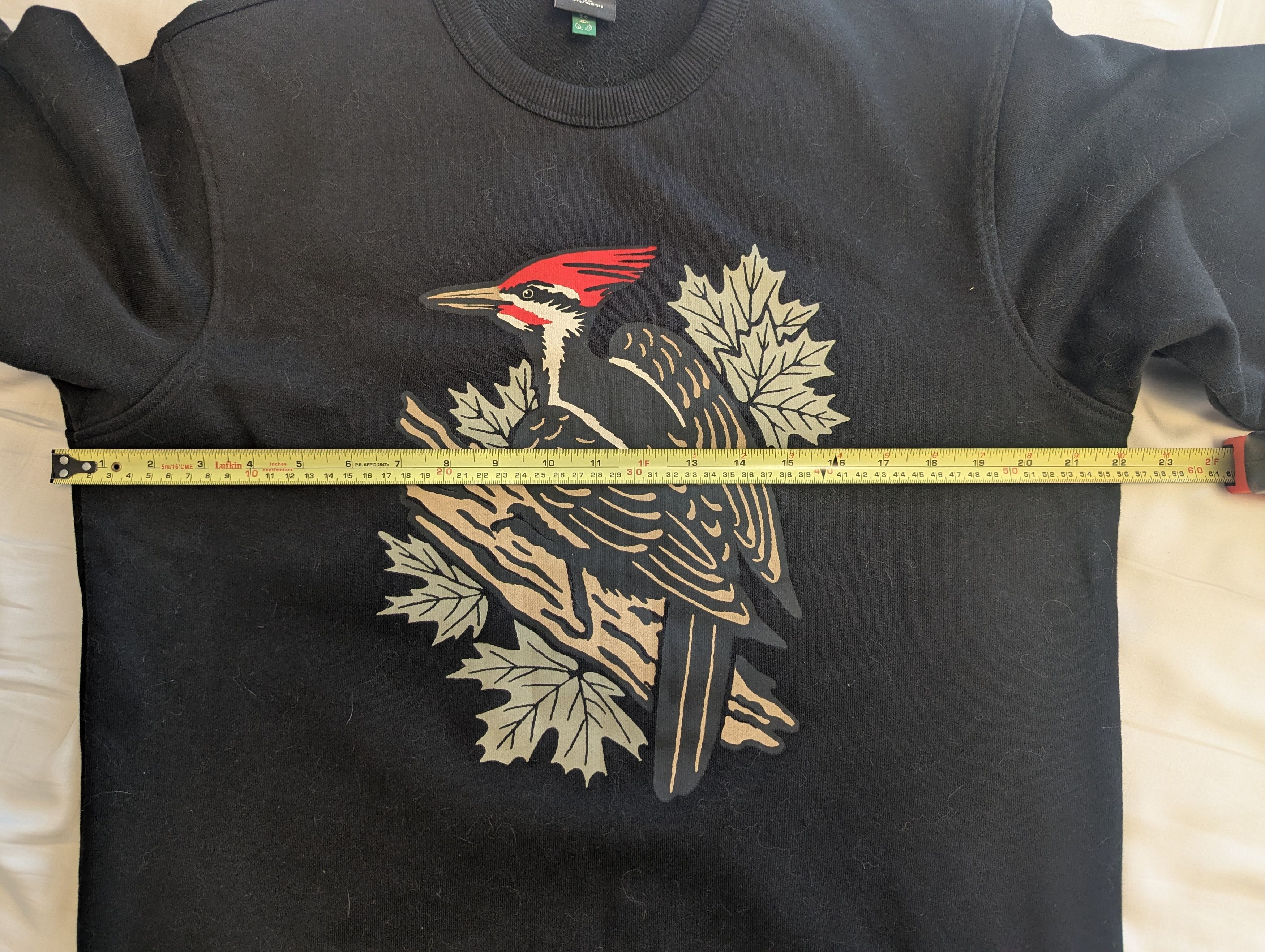 Other Men's Hooke Black Woodpecker Sweatshirt Size US M / EU 48-50 / 2 - 6 Thumbnail
