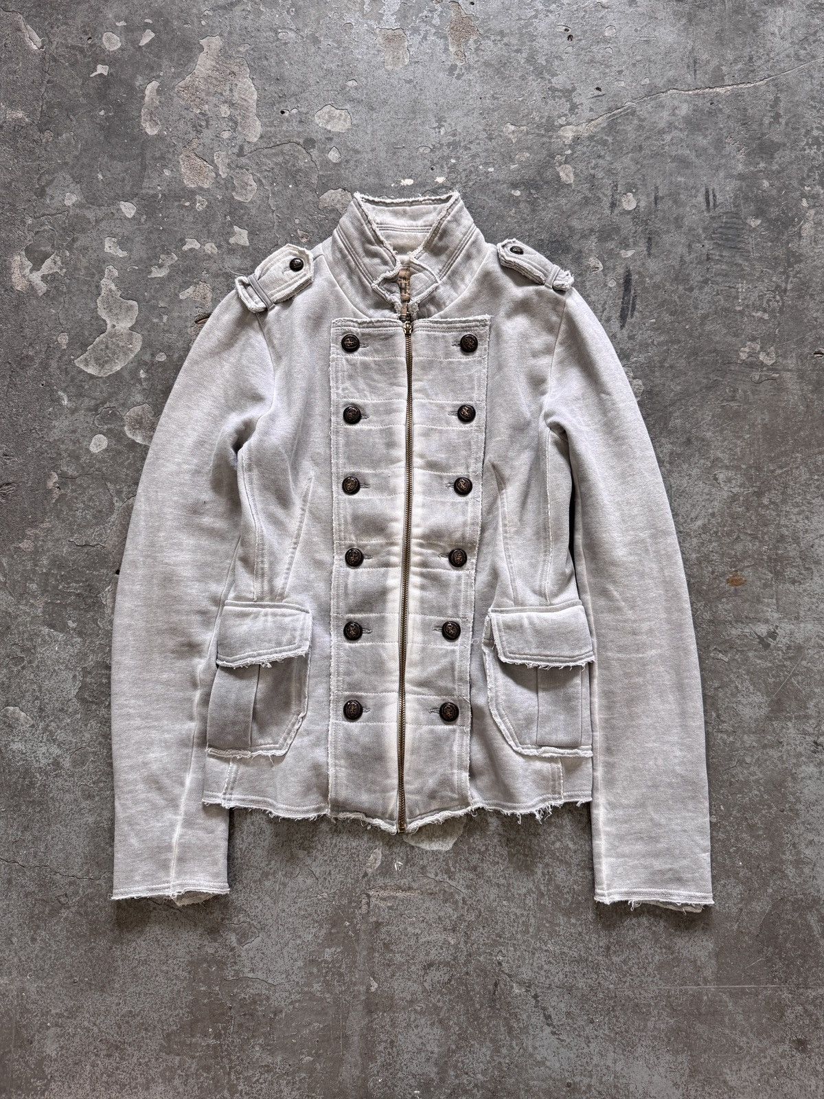 Women's denim Napoleon Jacket opium y2k Women's denim Napoleon