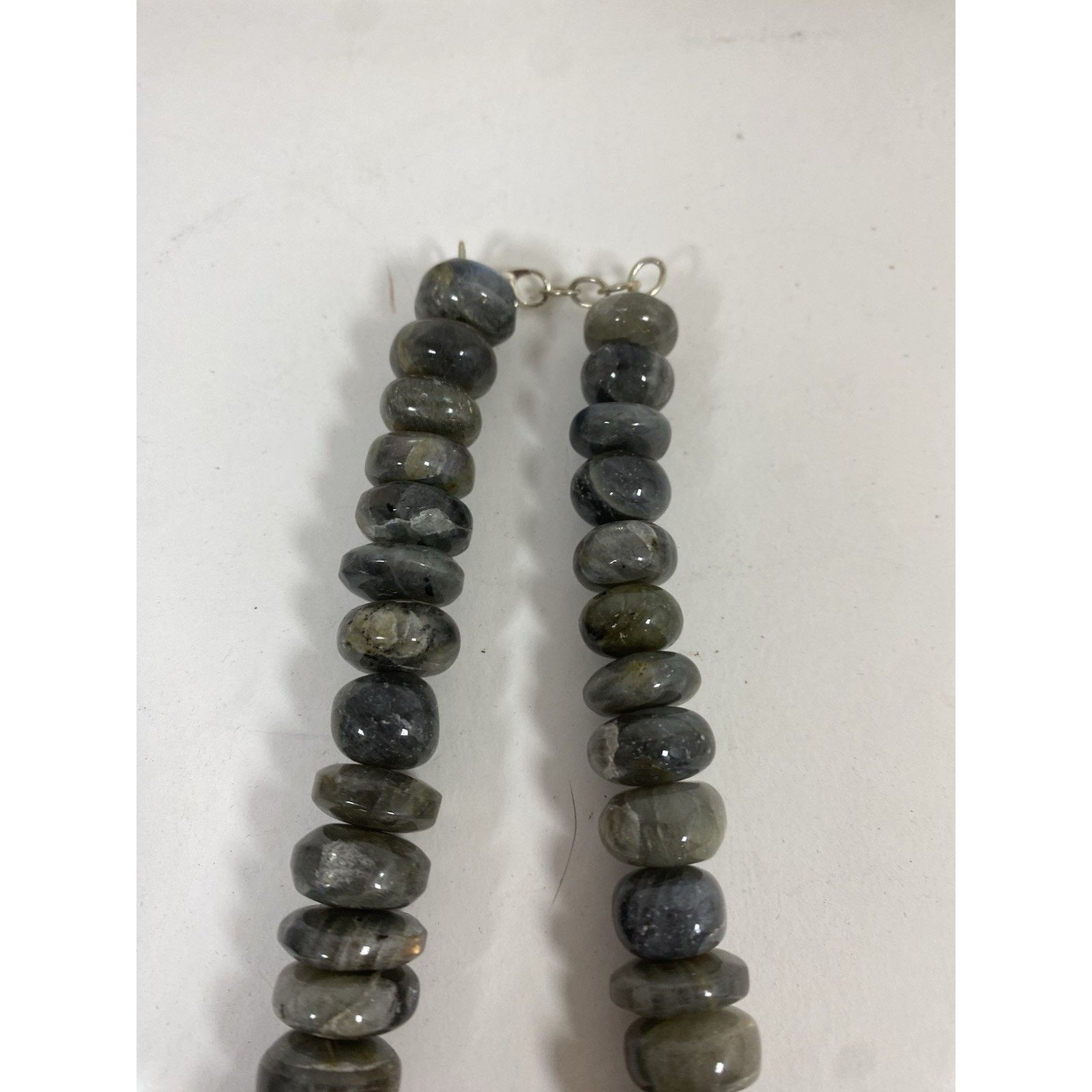 Other Grey Agate Necklace – Natural Stone Beaded Jewelry Elegant Size ONE SIZE - 4 Thumbnail