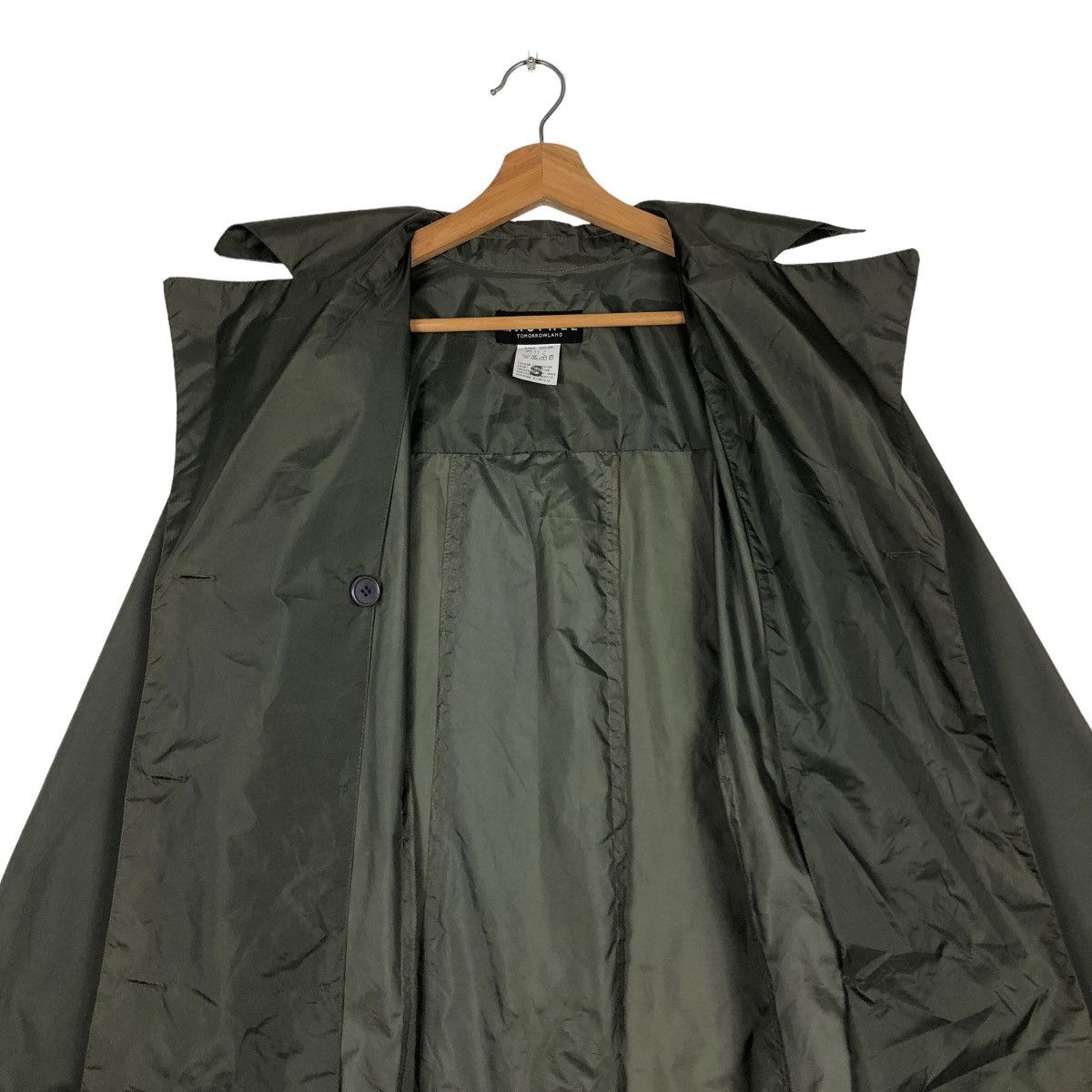 Issey Miyake 🔥Vtg Long Jacket Double Breast Macphee Tomorrowland Japan Size US S / EU 44-46 / 1 - 11 Thumbnail