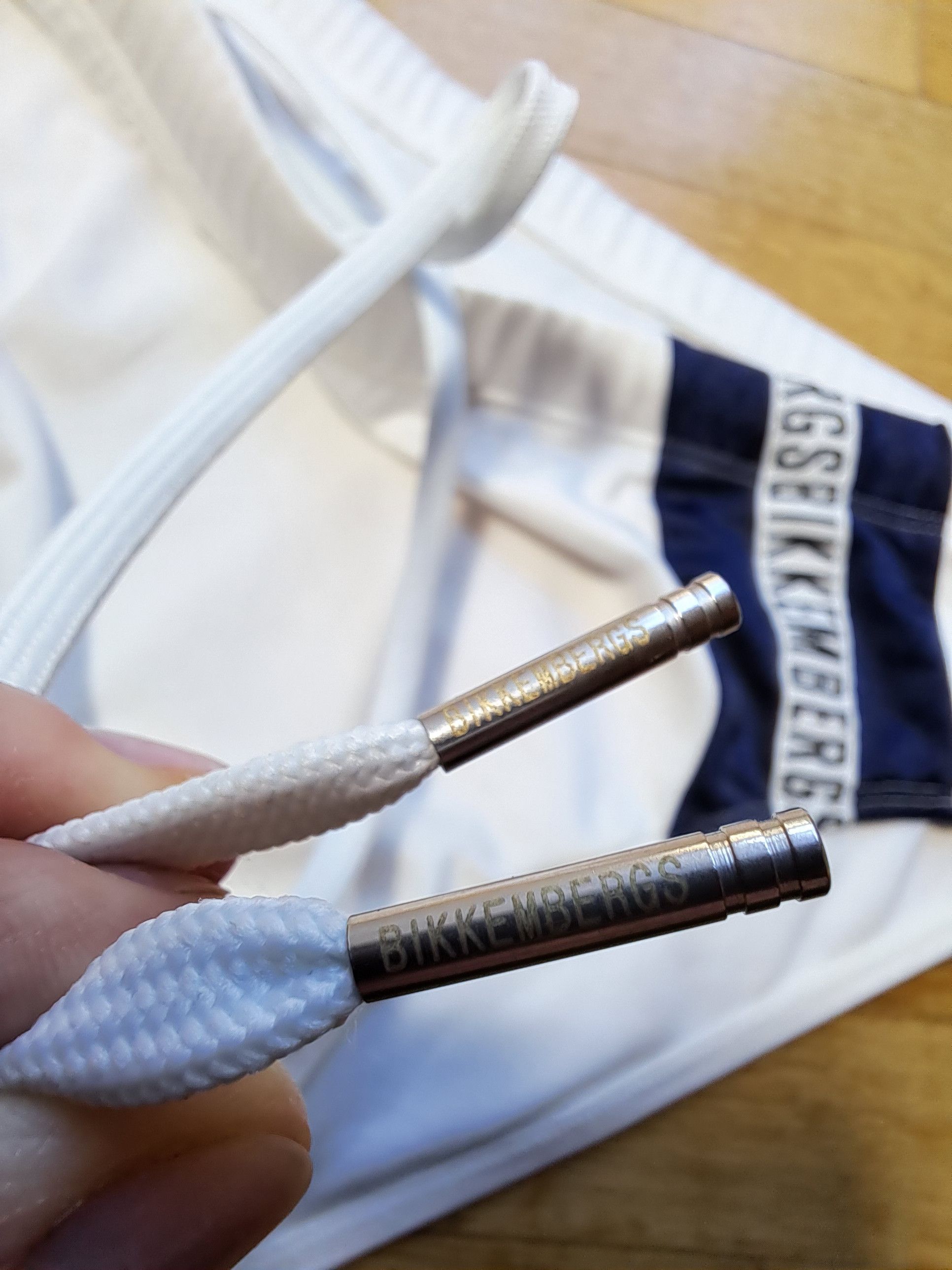Dirk Bikkembergs Bikkembergs white slip swimsuit L large Size US 34 / EU 50 - 4 Thumbnail