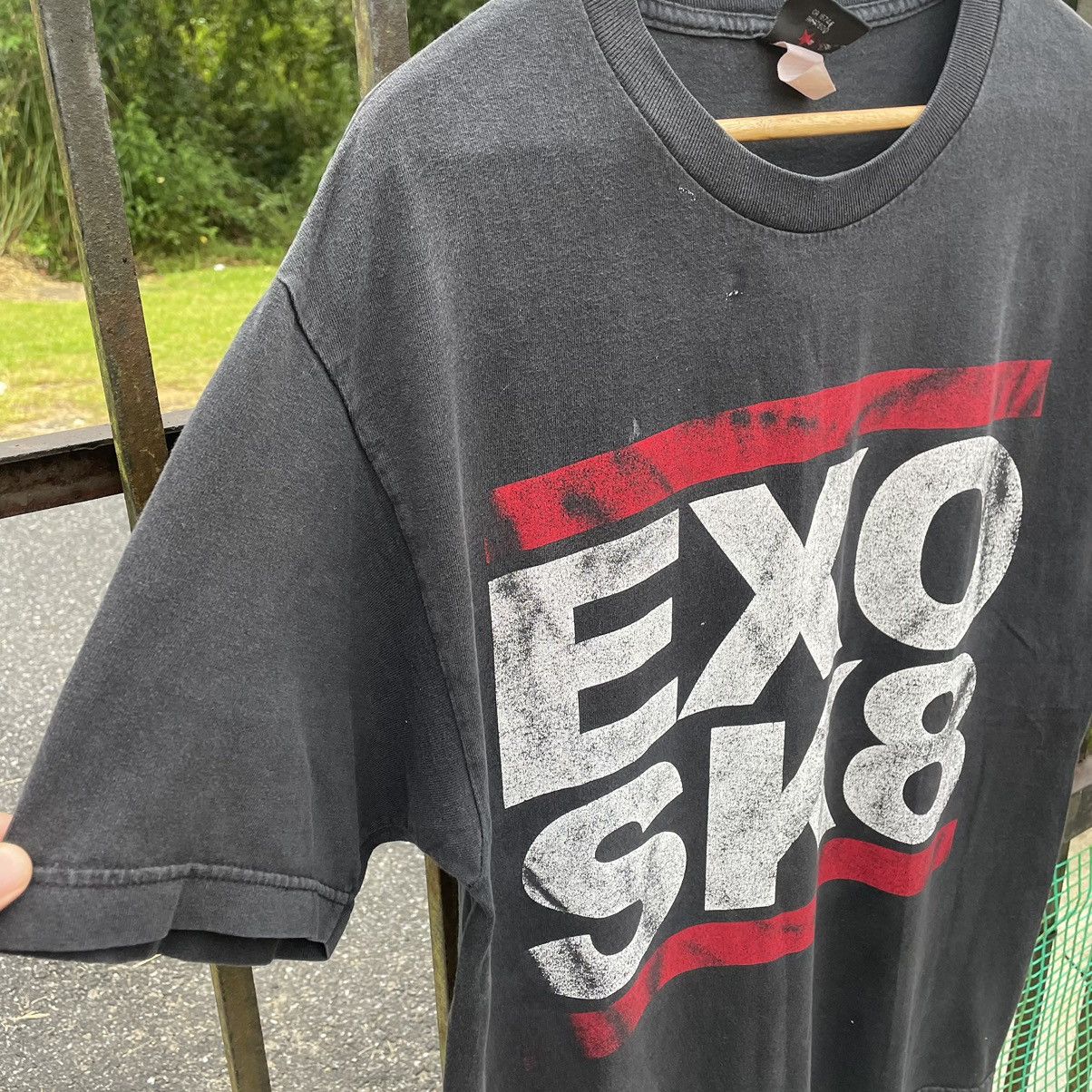 Vintage 🔥🔥Vintage EXO Big Box Logo Spellout Skateboard Tee Size US L / EU 52-54 / 3 - 5 Thumbnail