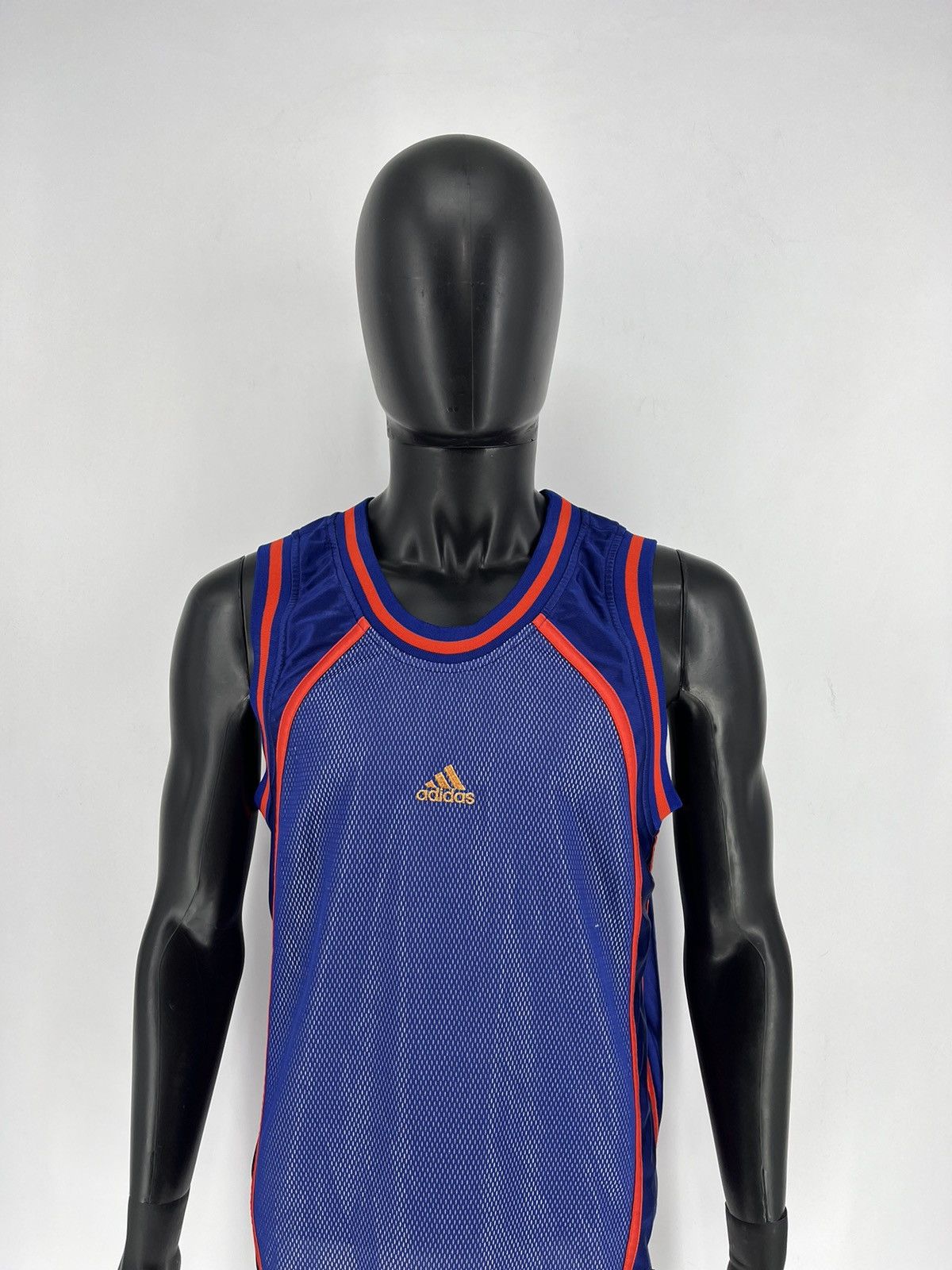 Other Adidas Vintage 90s Jersey Number One Basketball Rare Item Size US L / EU 52-54 / 3 - 1 Thumbnail