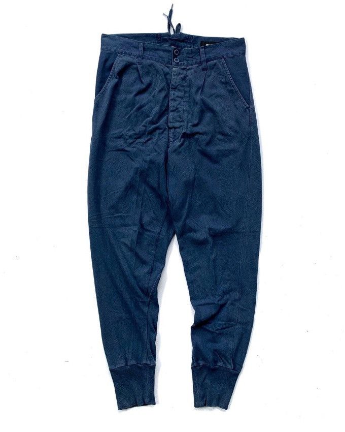 image of Cabane De Zucca x Issey Miyake Lace Up Sweatpant in Navy, Men's (Size 29)