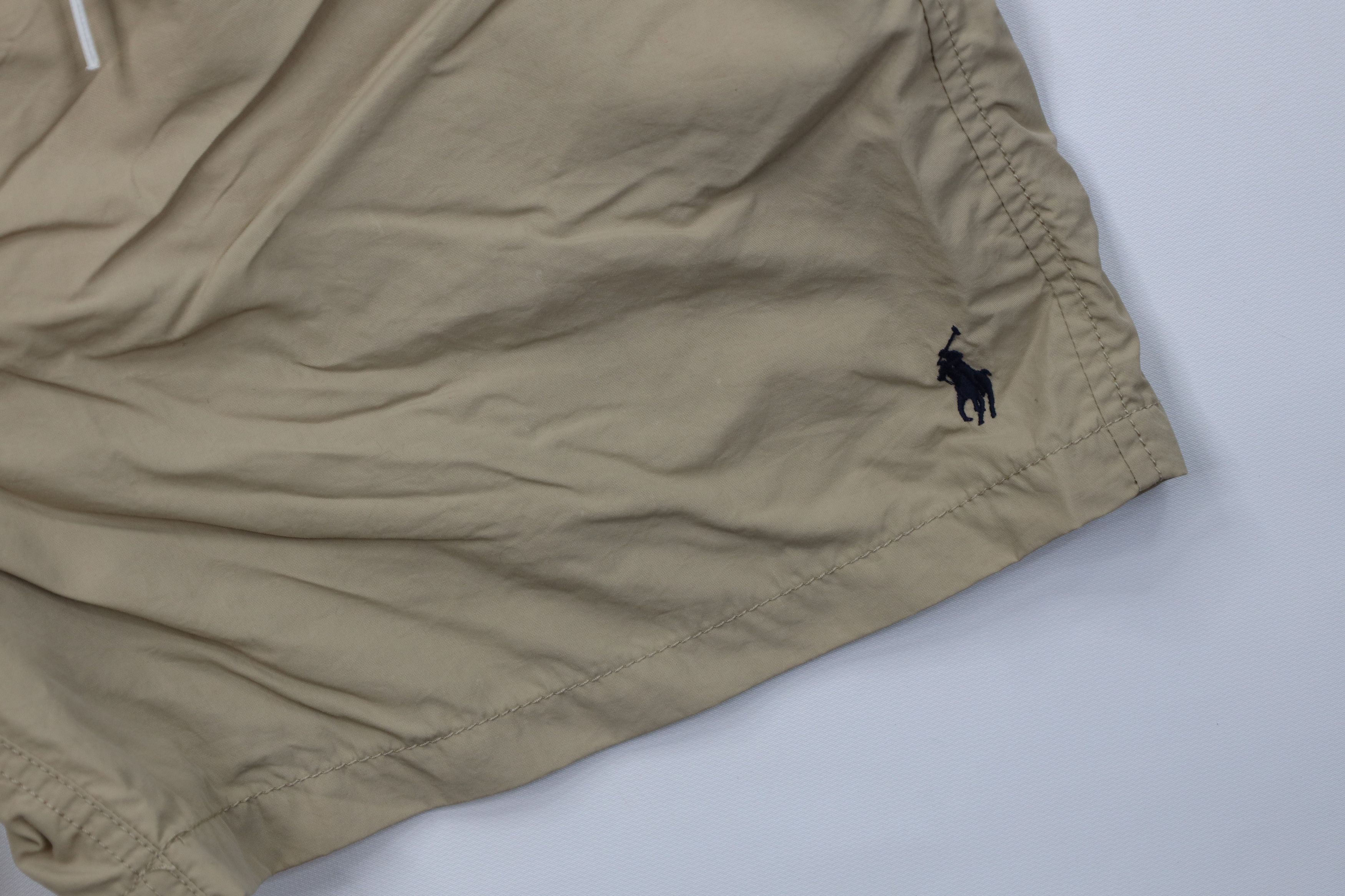 Ralph Lauren Vintage 90s Ralph Lauren Above Knee Shorts Swim Trunks Beige Size US 36 / EU 52 - 5 Thumbnail