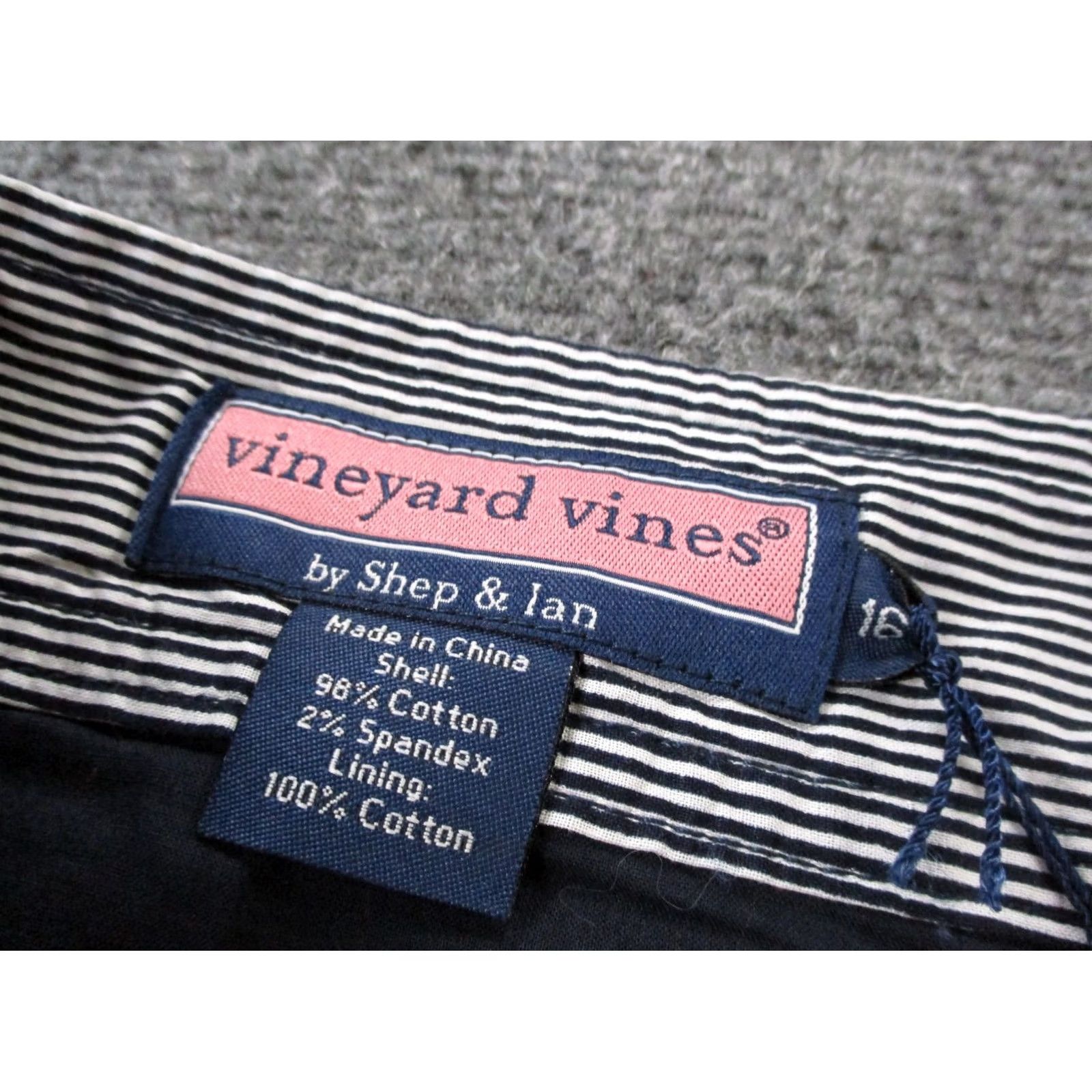 Vineyard Vines Vineyard Vines Skirt Womens 16 Blue Corduroy Wrap Button Preppy Casual Golf NEW Size 38" / US 16 / IT 52 - 6 Thumbnail