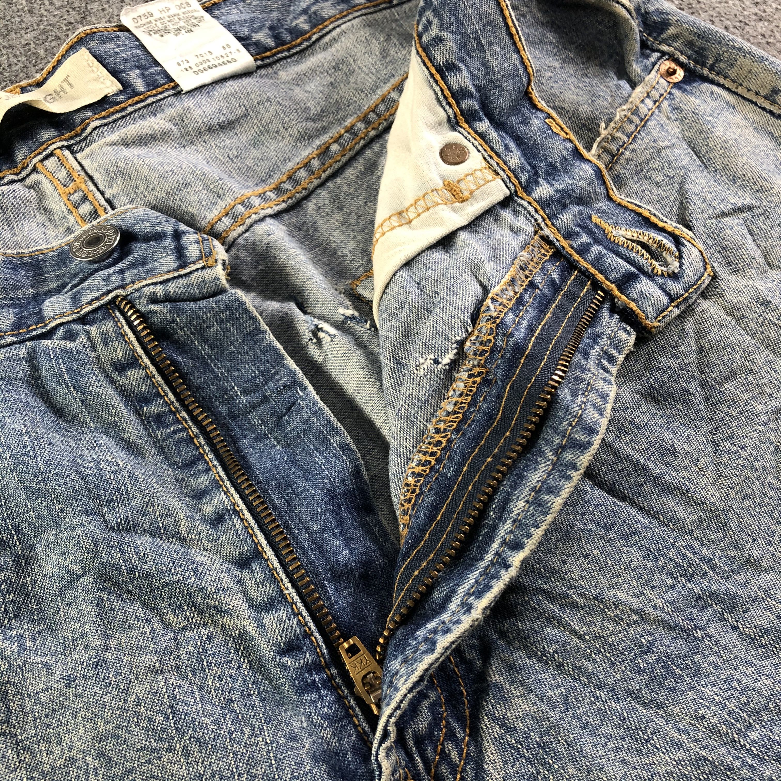 Levi's Vintage Blue Wash Levis 569 Jeans-J4192 Size US 34 / EU 50 - 9 Thumbnail