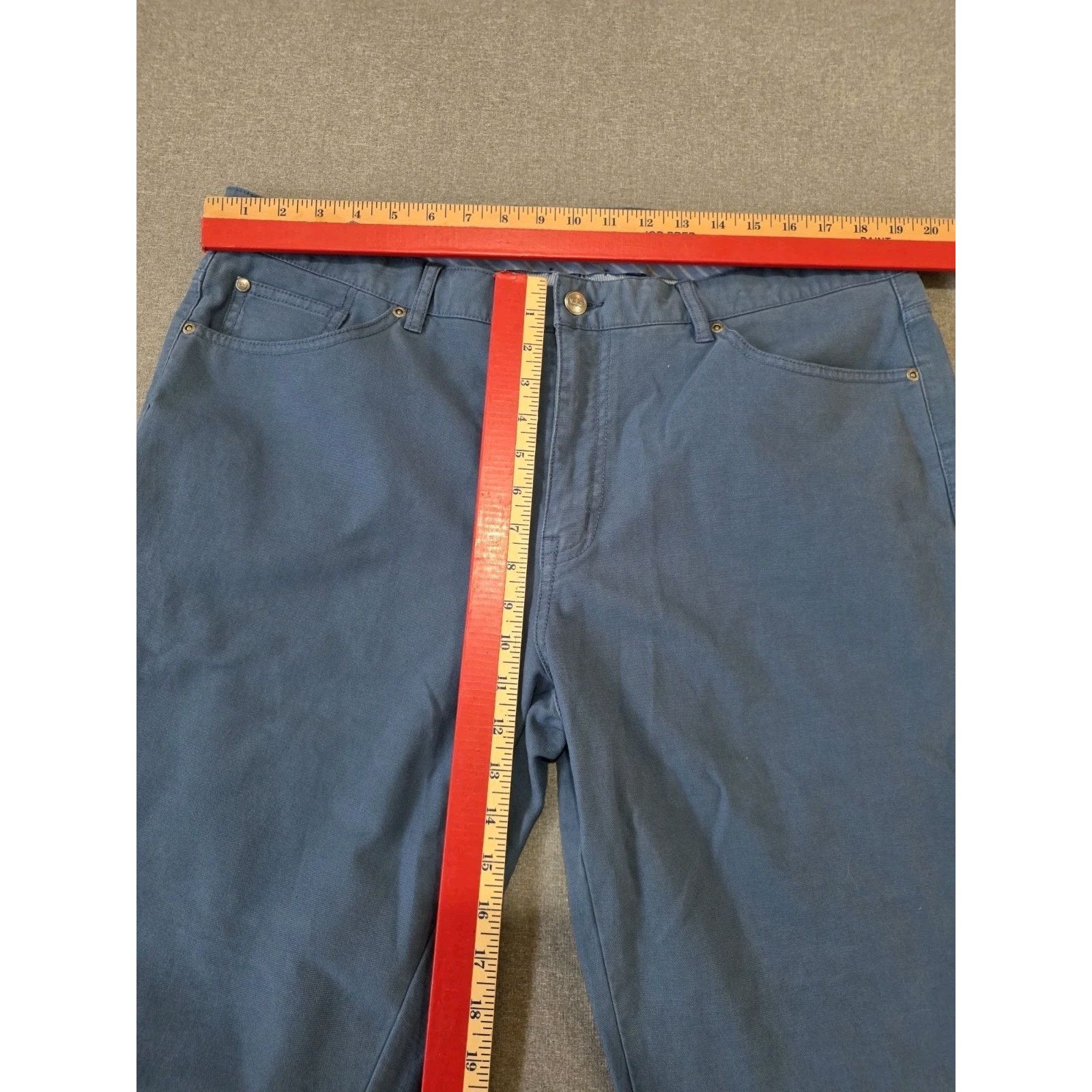 Peter Millar Peter Millar Performance Pants Men Tag Sz 40 Blue Golf Size US 40 / EU 56 - 5 Thumbnail