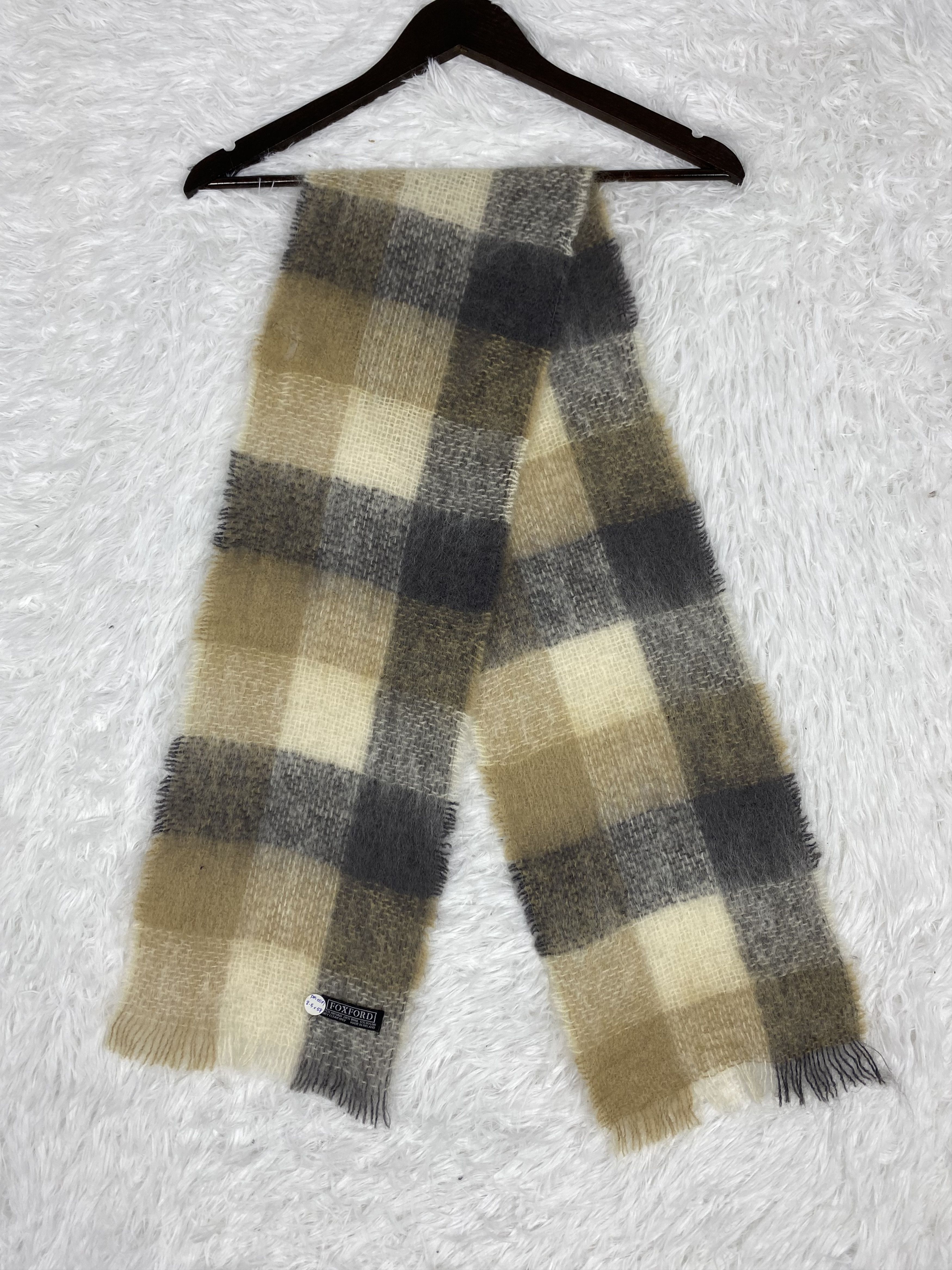 Vintage Mohair Scarf Muffler Neckwear PM0081
