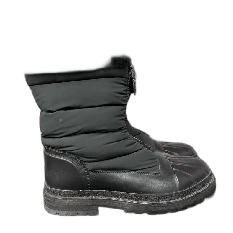 Chanel Chanel Black Cotton Short Boots-yf Size US 7.5 / EU 40-41 - 1 Thumbnail