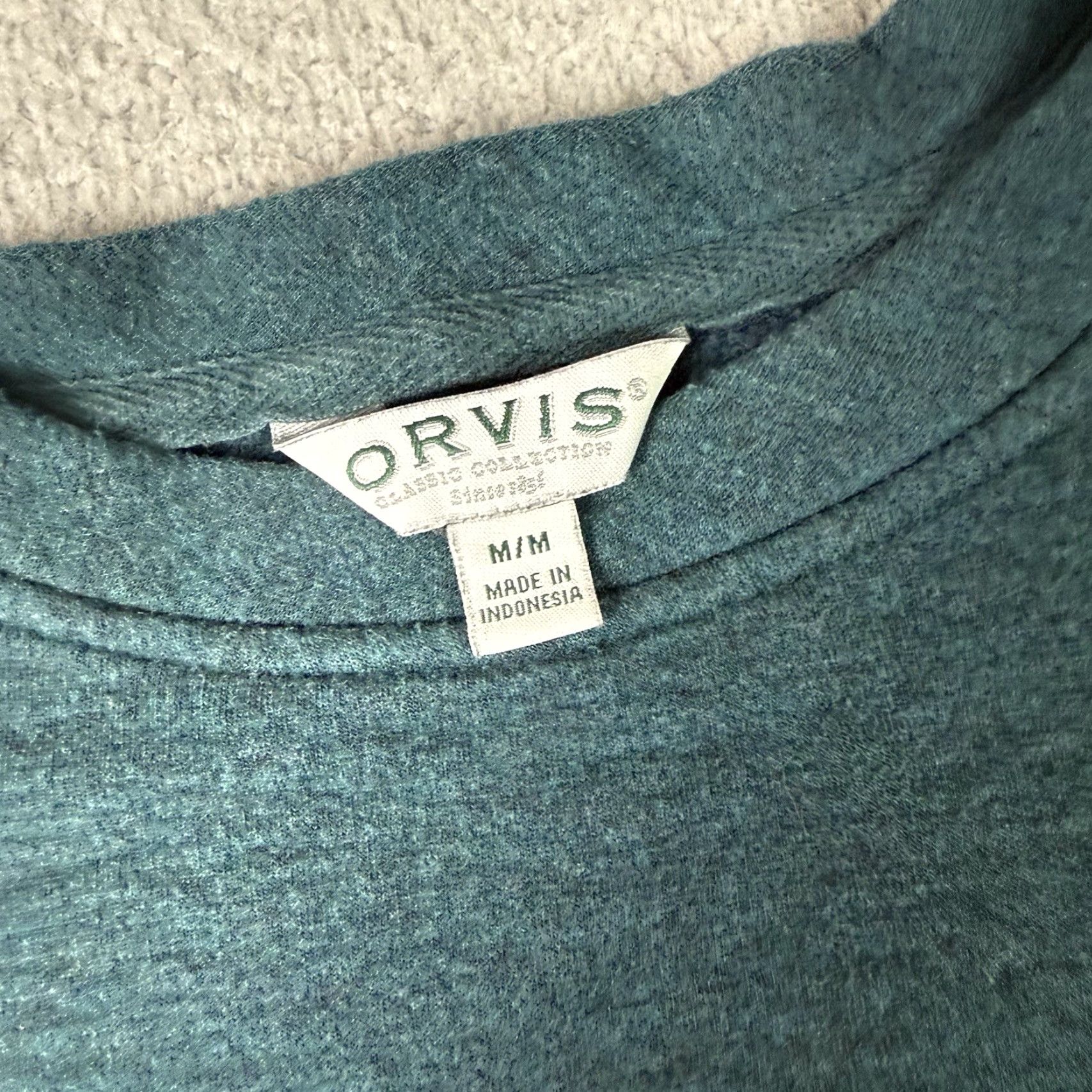 Orvis Orvis Sweater Womens M Green Crew Neck Fleece Pullover Casual Outdoor Warm Size M / US 6-8 / IT 42-44 - 4 Thumbnail