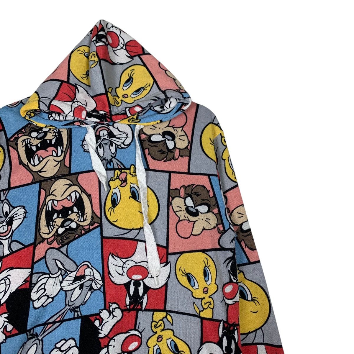 Cartoon Network LOONEY TUNES Fullprint Pullover Hoodies Sweatshirt #1348-C61 Size US M / EU 48-50 / 2 - 5 Thumbnail