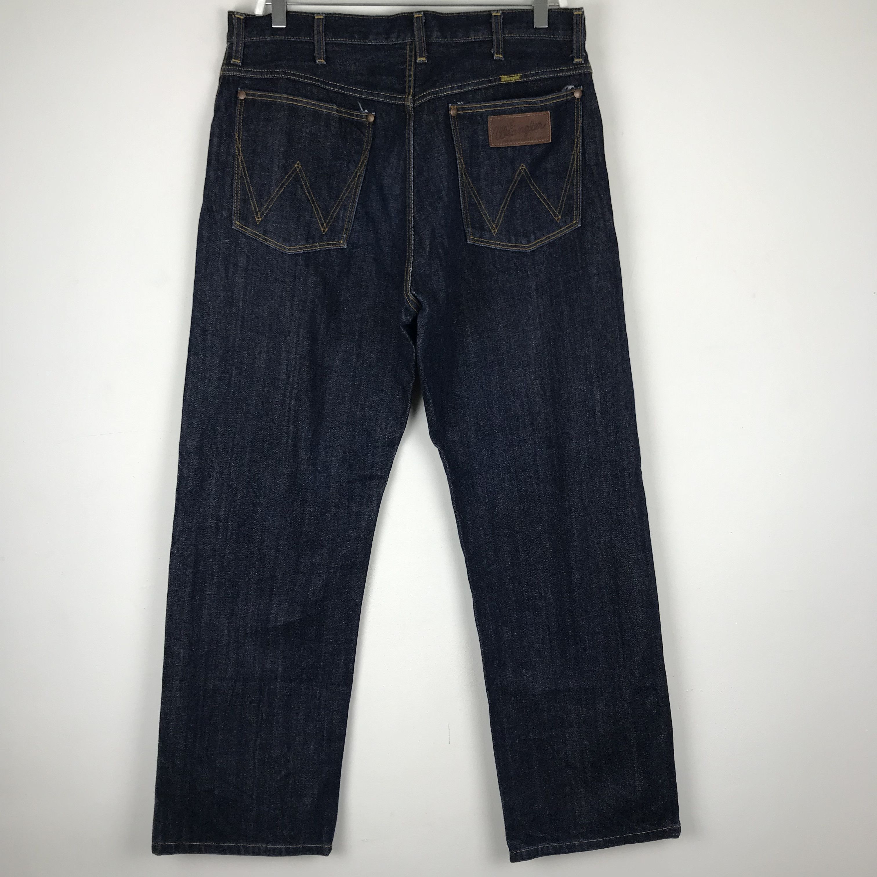 Vintage × Wrangler X240 VTG WRANGLER BLUE BELL JEANS Size US 35 - 1 Thumbnail