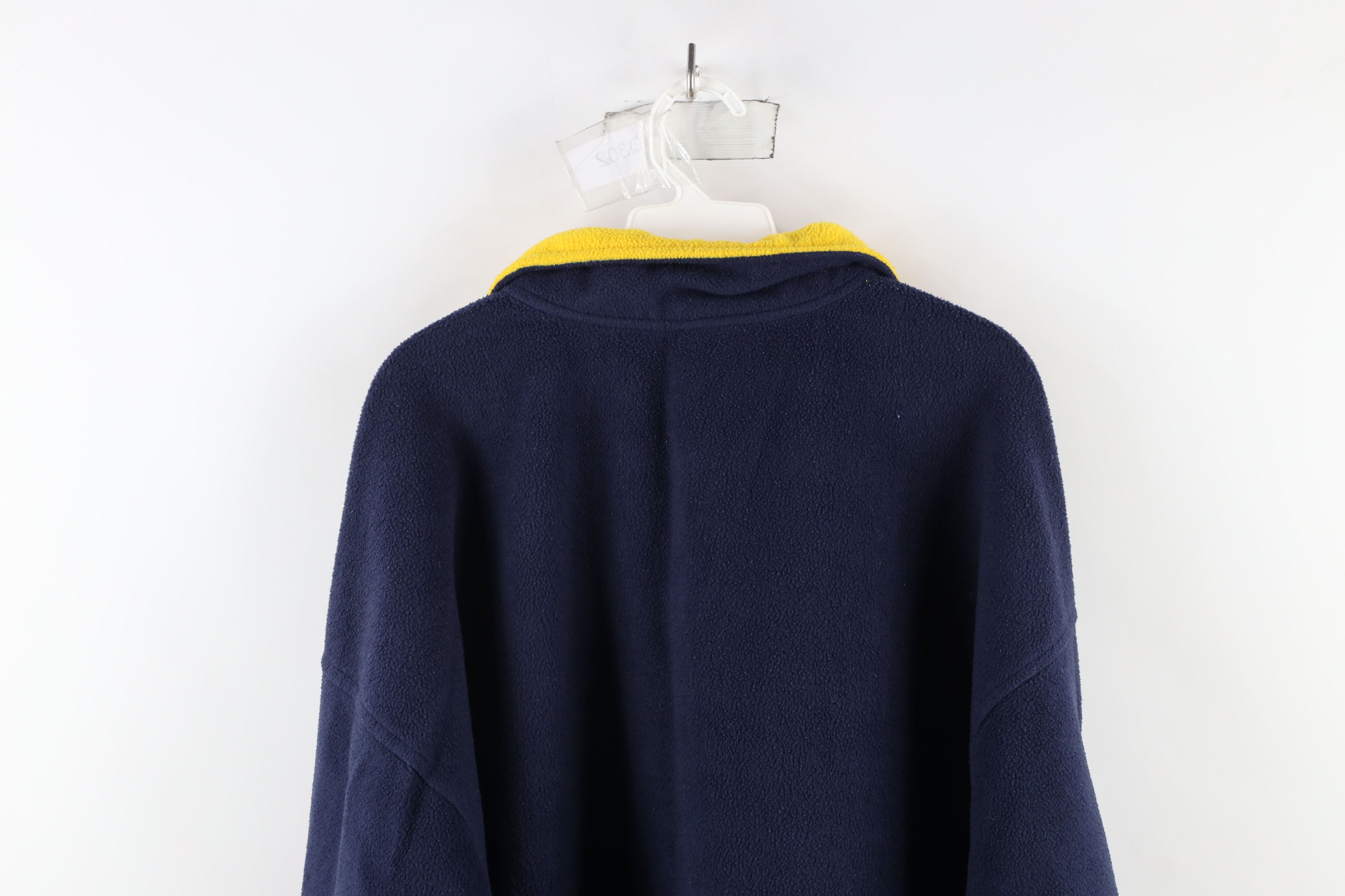 Reebok × Vintage Vintage Reebok Heisman Michigan Football Fleece Sweater Blue Size US XXL / EU 58 / 5 - 11 Thumbnail