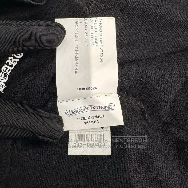 Chrome Hearts Chrome Hearts Black Cotton Casual Pants . Size 23" - 8 Thumbnail