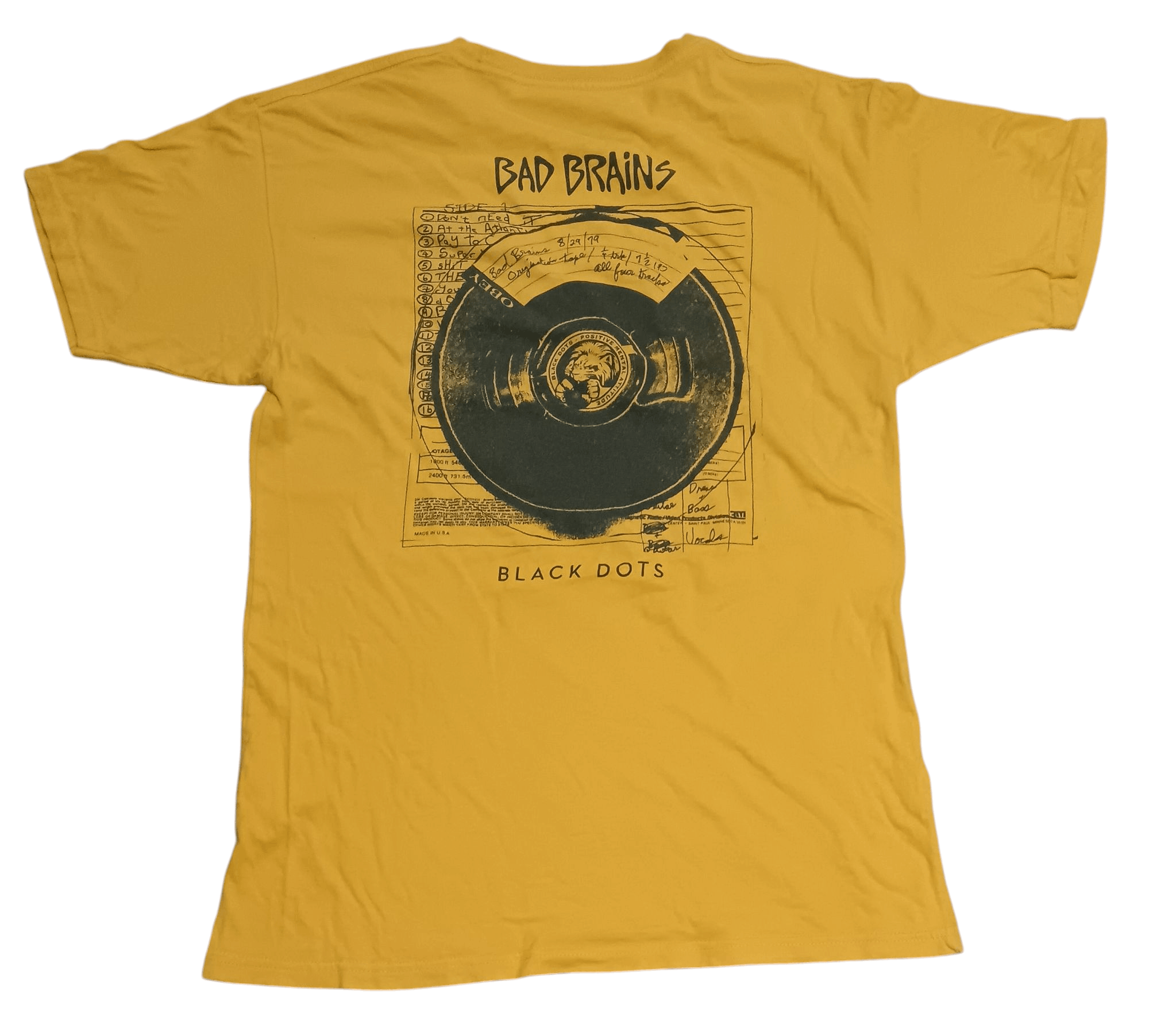 Band Tees × Obey OBEY X BAD BRAINS SHIRT Size US M / EU 48-50 / 2 - 3 Thumbnail