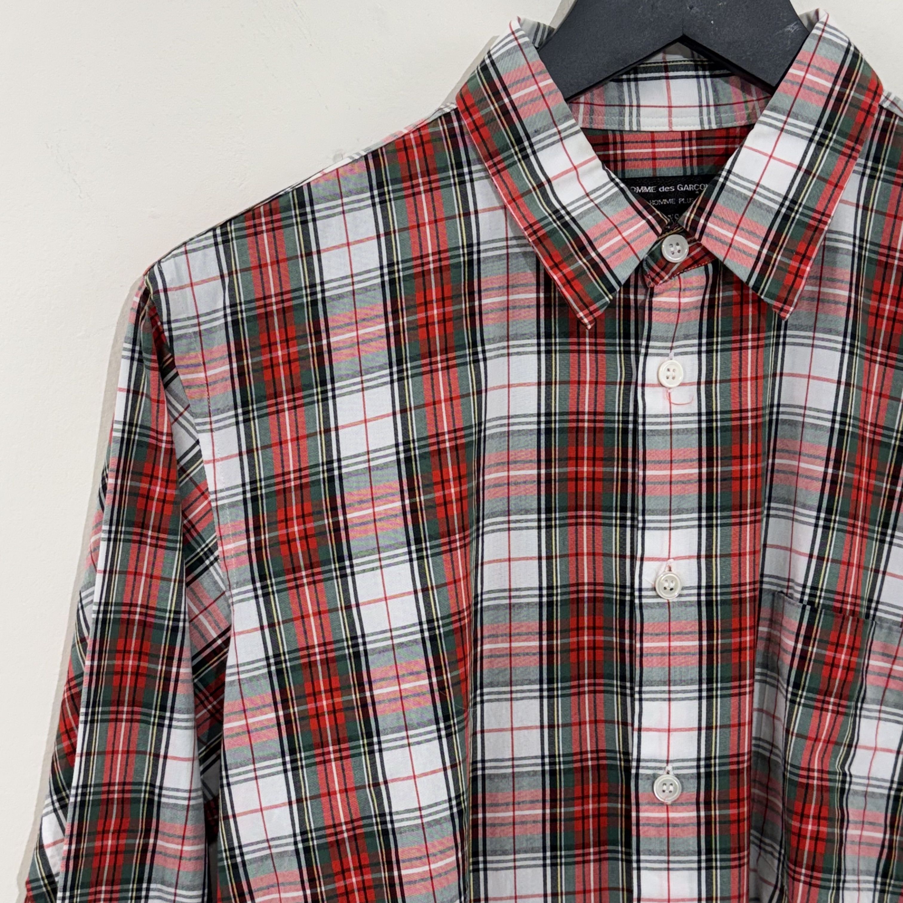 Comme des Garcons Homme Plus Comme des Garcons Homme Plus 2016 Check Shirt Size US XXS / EU 40 - 8 Thumbnail