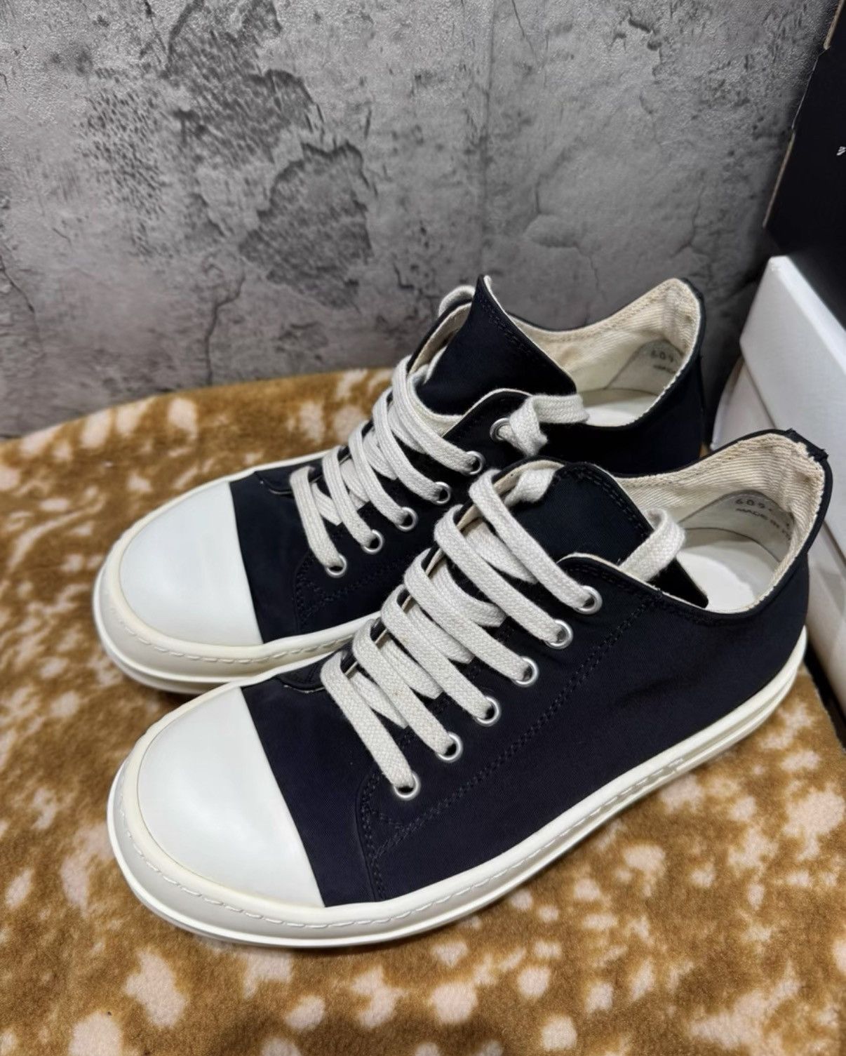 Rick Owens Rick Owens DRKSHDW Low Top Ramones K37 Size US 6 / IT 36 - 5 Thumbnail