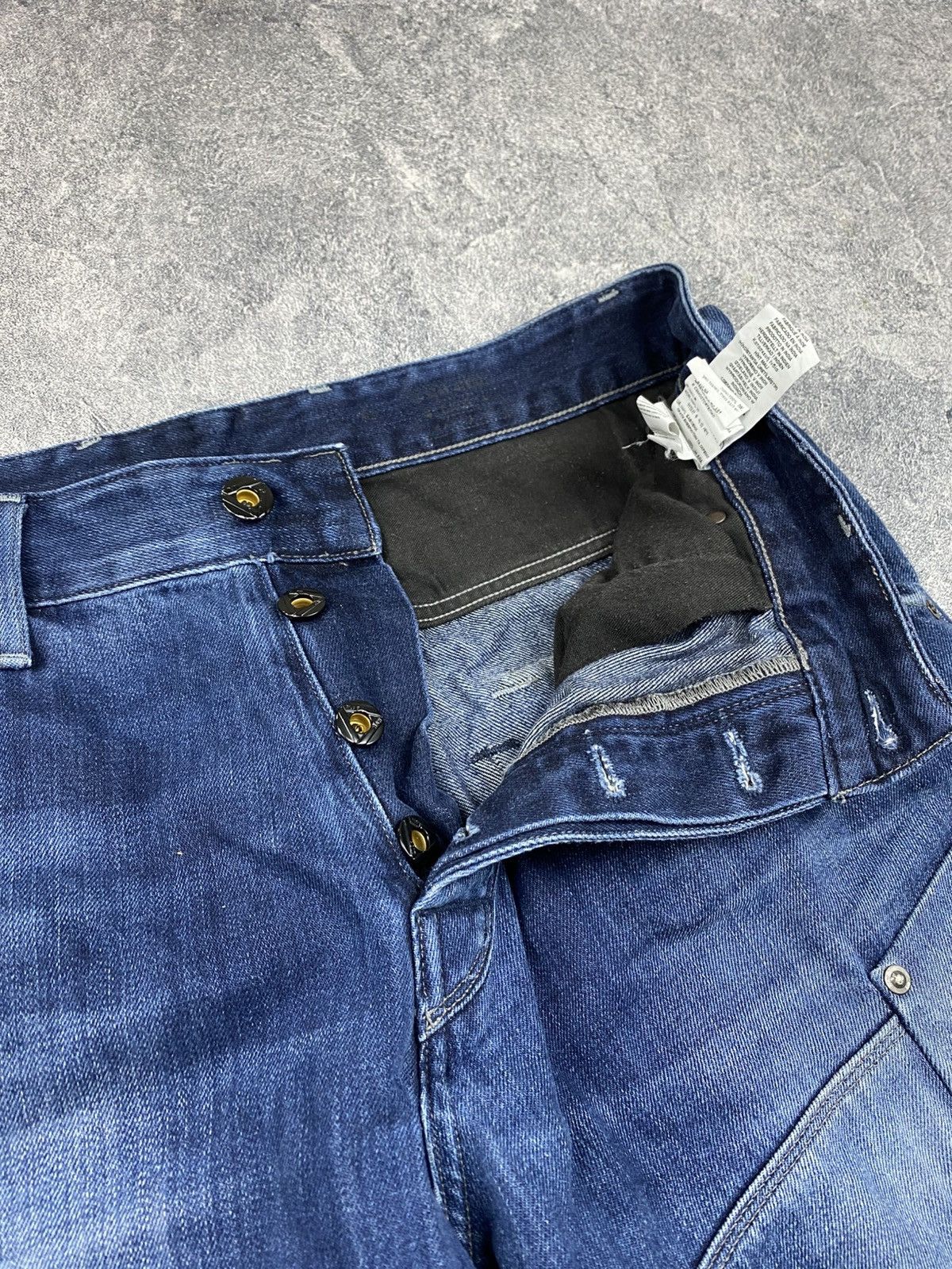 G-Star × Japanese Brand × Vintage Vintage G-Star Raw Japanese Distressed Cargo Pants Y2 Size US 33 - 9 Thumbnail