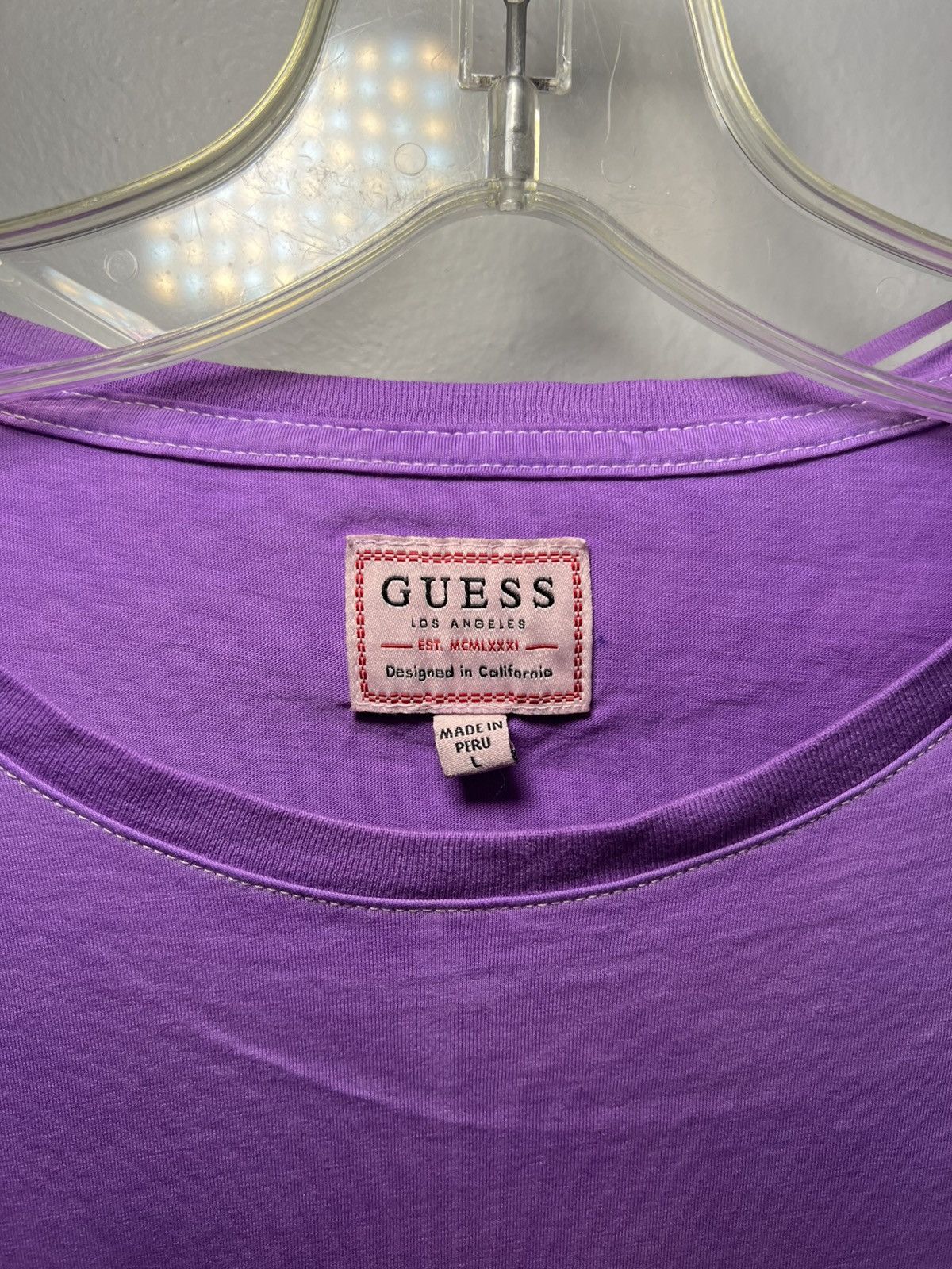 Guess Vintage Guess Jeans USA embroidered logo custom dyed t-shirt Size US L / EU 52-54 / 3 - 3 Thumbnail