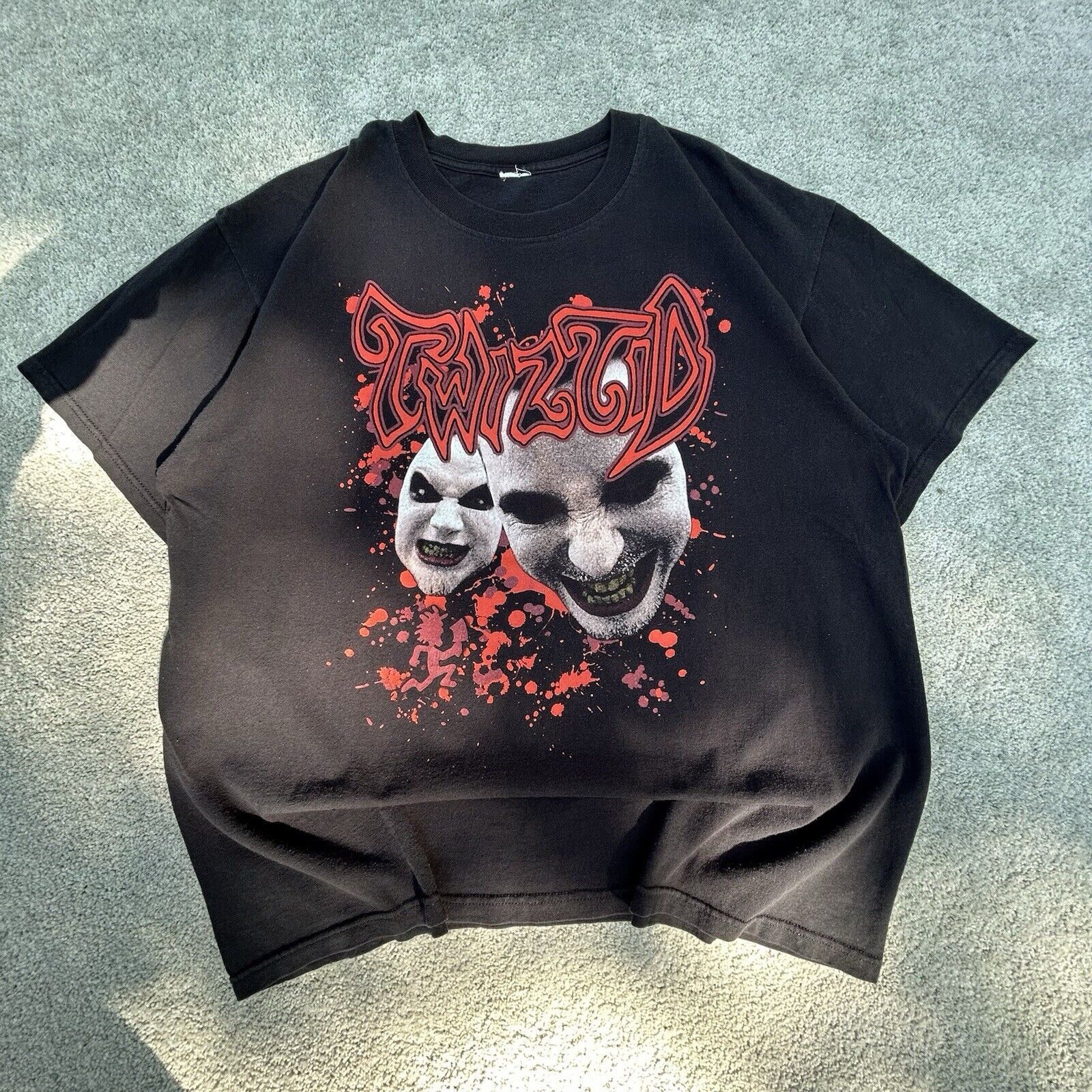 Vintage Insane Clown Posse Twiztid Shirt ICP 90s rock