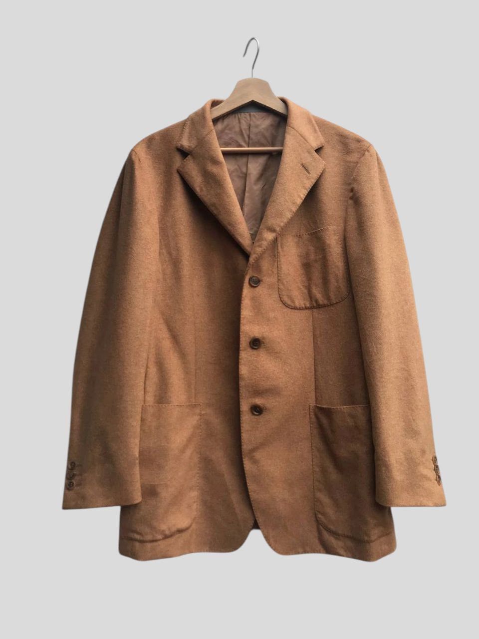 Ermenegildo Zegna Vintage Ermenegildo Zegna Soft Silk, Wool & Cashmere Jacket Size US S / EU 44-46 / 1 - 1 Thumbnail