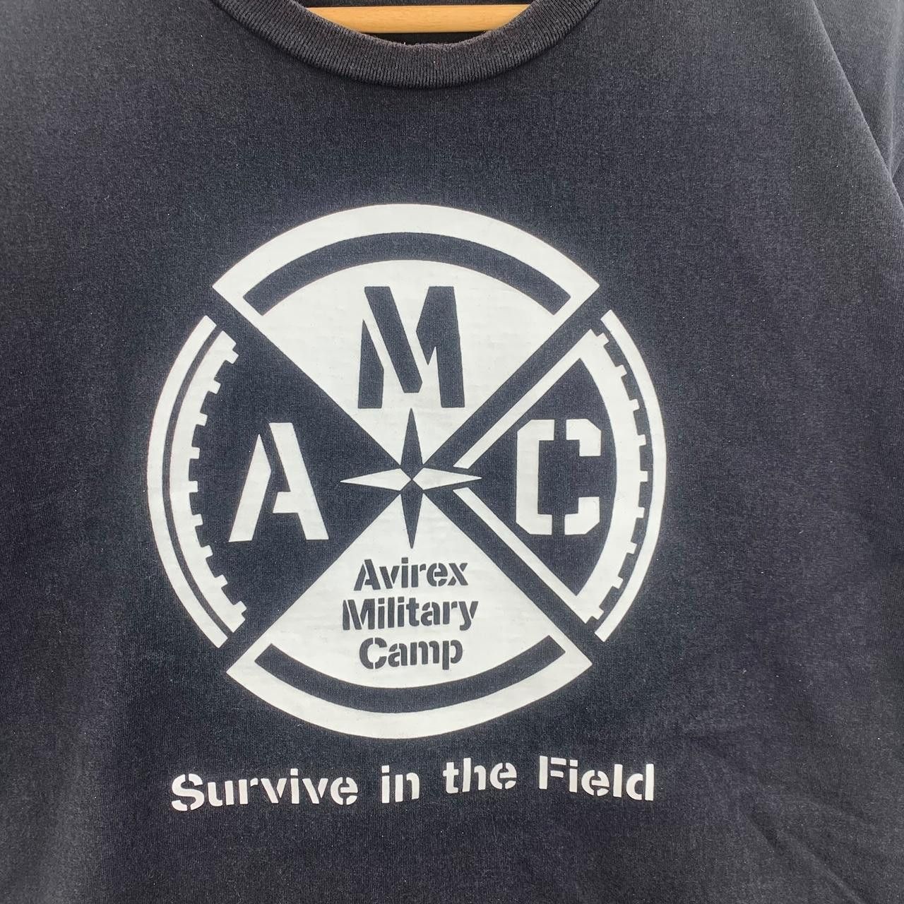 Avirex AVIREX MILITARY CAMP Expedition Exploration Tee Shirt Top Size US XL / EU 56 / 4 - 5 Thumbnail