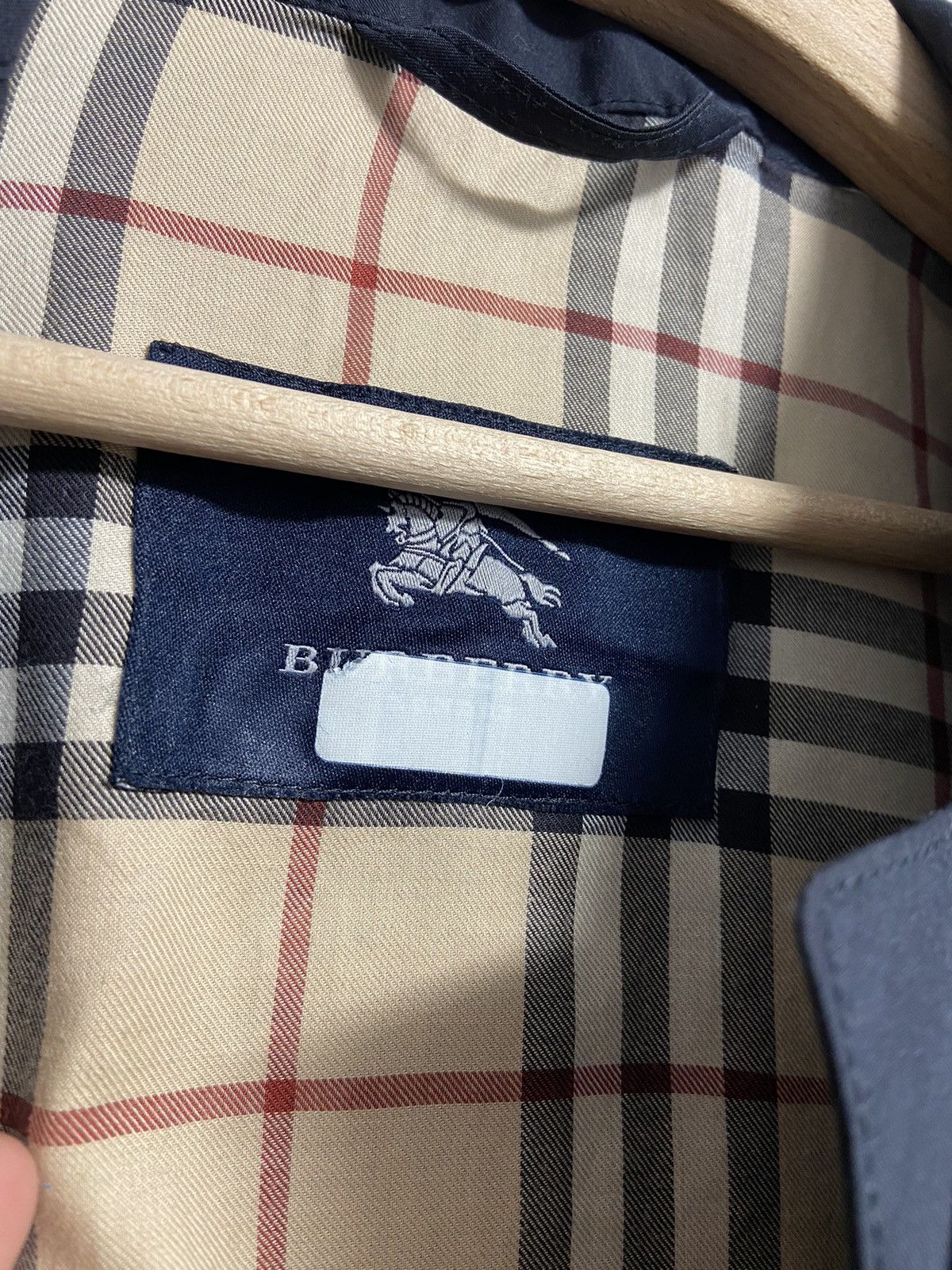 Burberry Burberry Trench Coat Dark Blue Size S / US 4 / IT 40 - 16 Thumbnail