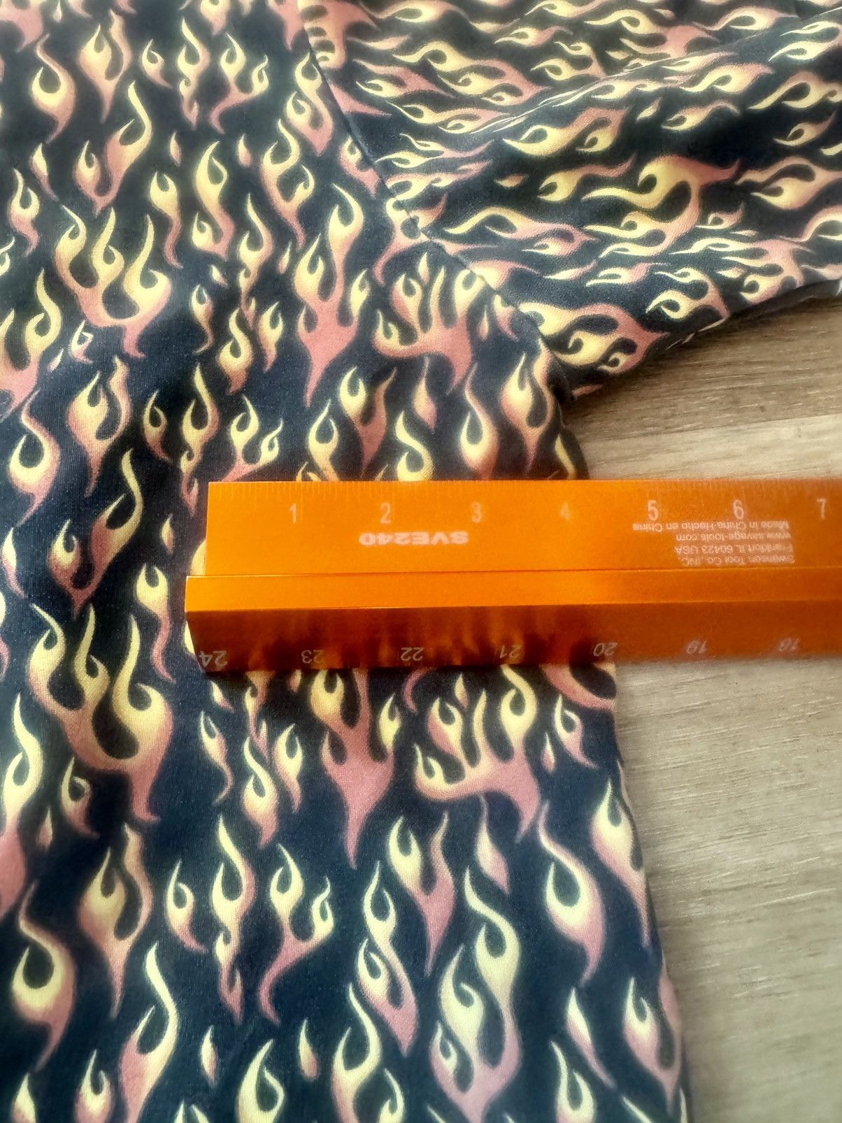 Other Vintage Flaming Pattern Canvas Guy Fieri Style Button Up Size US XXL / EU 58 / 5 - 15 Thumbnail