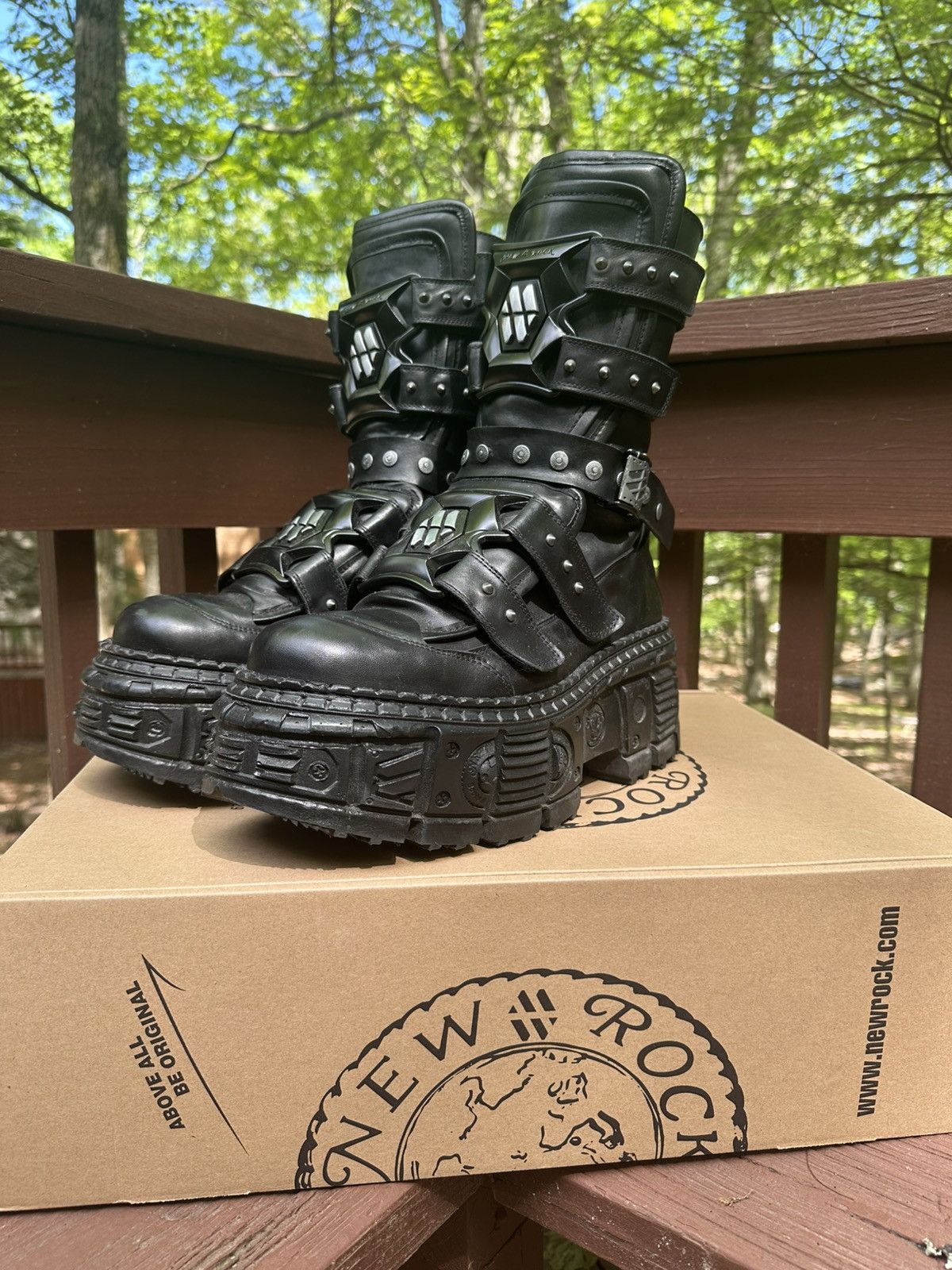 New Rock New Rock Boots M-272-C57 | Grailed
