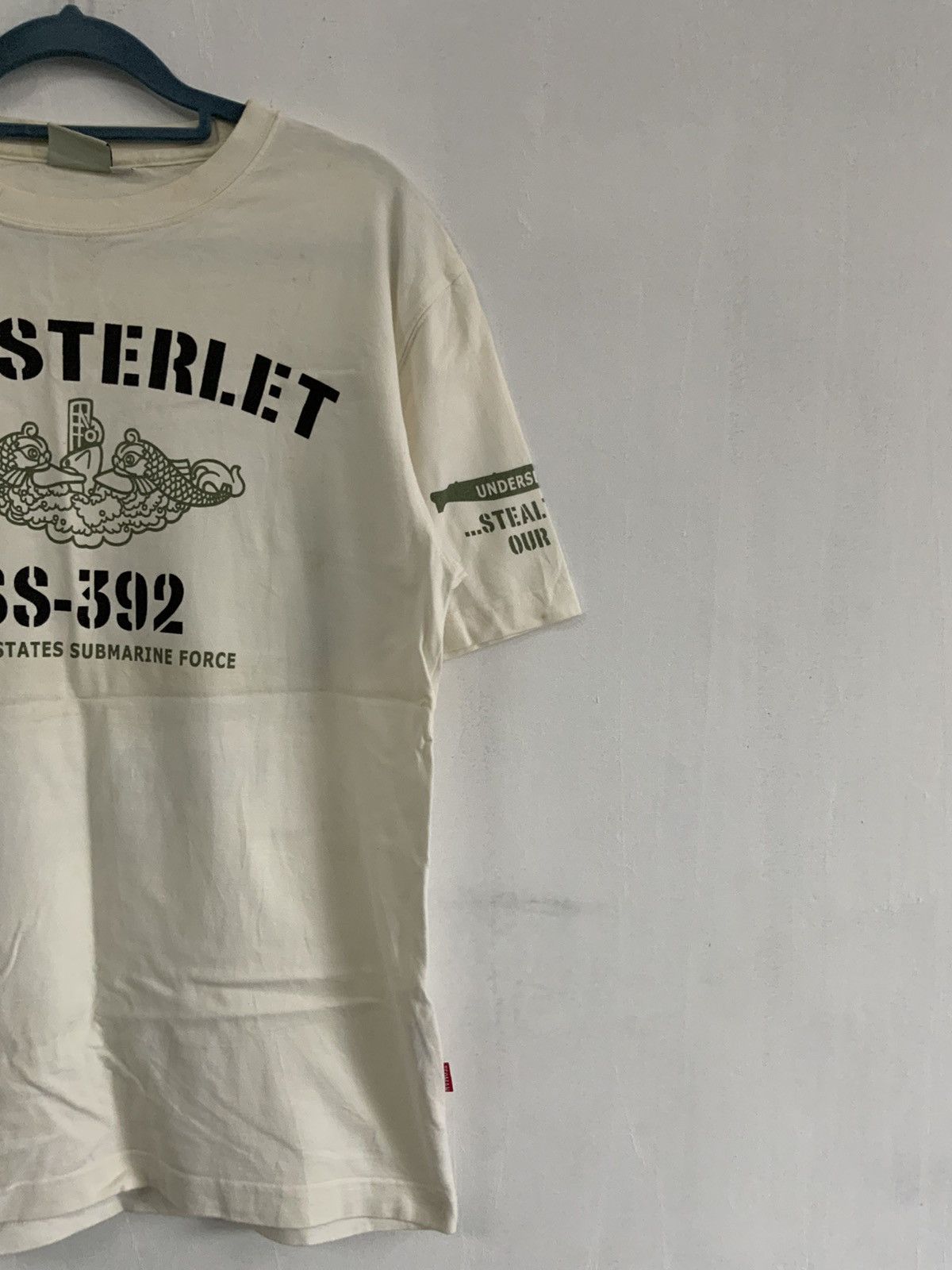 Tedman Vintage Tedman Loopwheel Rusty Stain USS Sterlet Tee Size US M / EU 48-50 / 2 - 6 Thumbnail