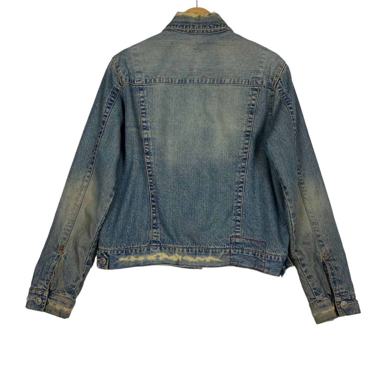 Japanese Brand Denim JK Style Distressed Denim Jacket Size US M / EU 48-50 / 2 - 12 Thumbnail