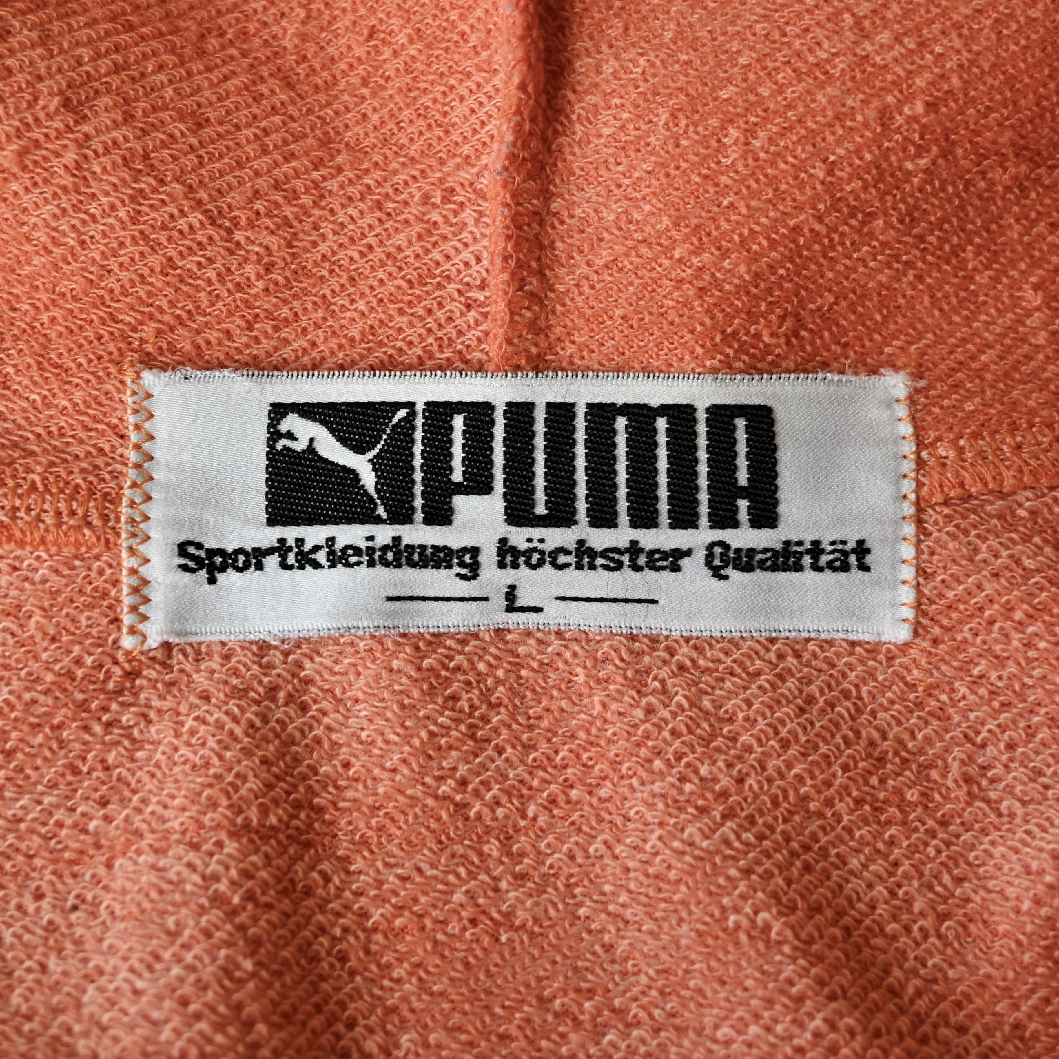 Japanese Brand VTG 1980s PUMA half-zip pullover hooded truck jacket Size US M / EU 48-50 / 2 - 15 Thumbnail