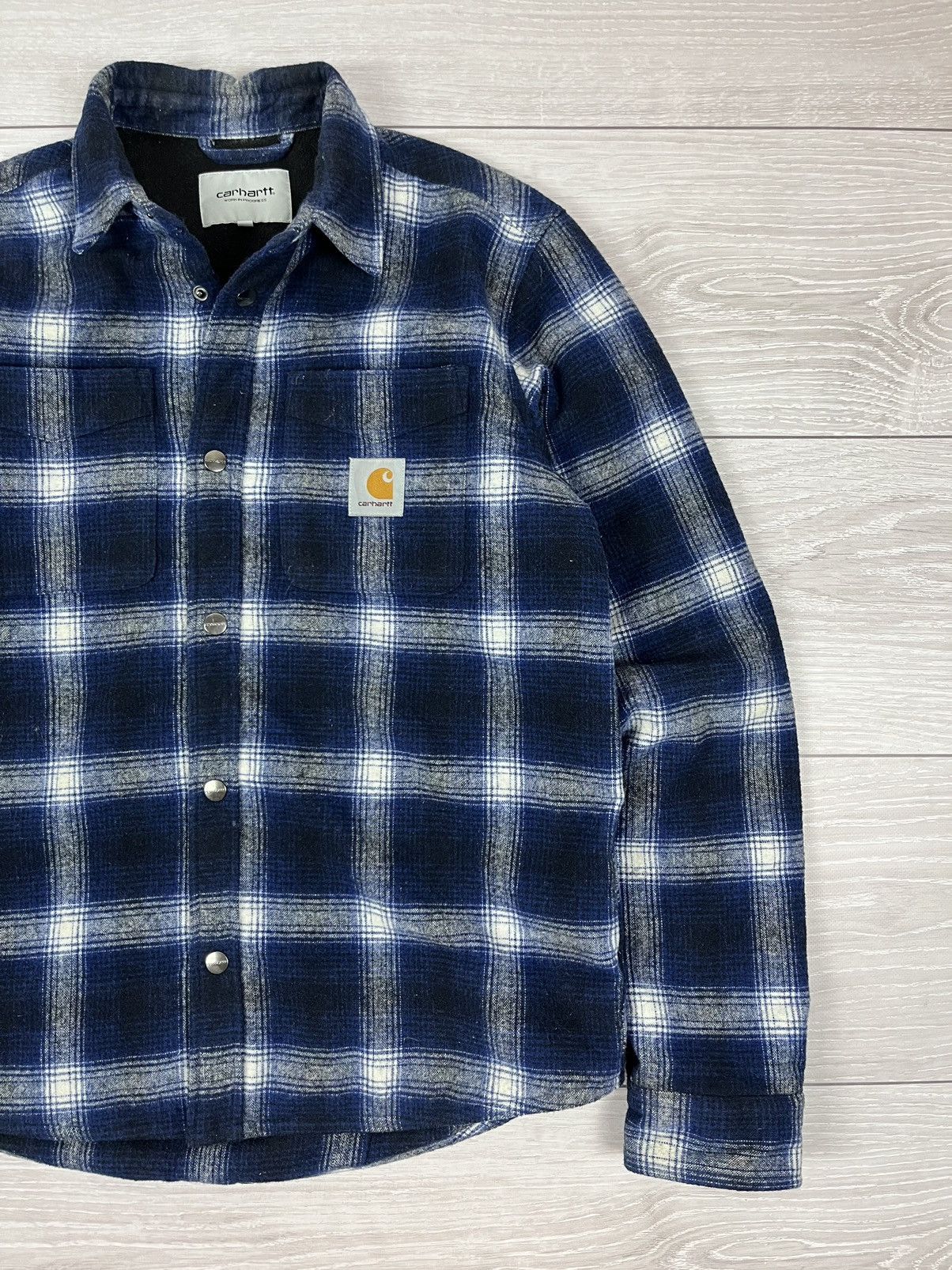 Carhartt Carhartt Lashley Checkered Heavyweight Flannel Shirt Size US S / EU 44-46 / 1 - 2 Thumbnail